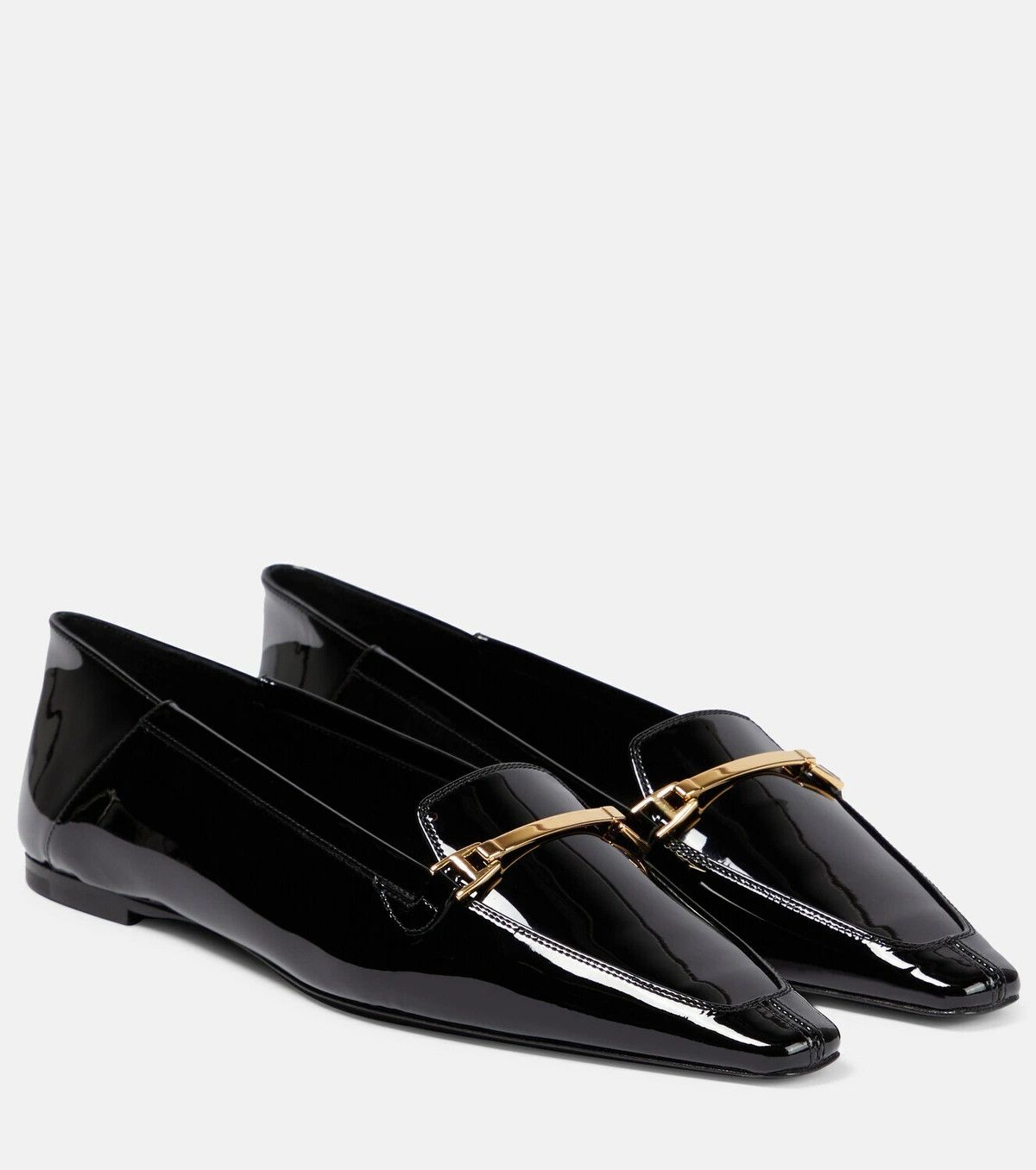 Saint Laurent Paris o1bcso1str1224 Chris Loafer In Patent Leather in Black Size US 9.5 / IT 39.5 - 1 Thumbnail