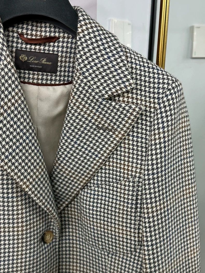 Loro Piana LORO PIANA Checked wool suit jacket Size M / US 6-8 / IT 42-44 - 2 Thumbnail