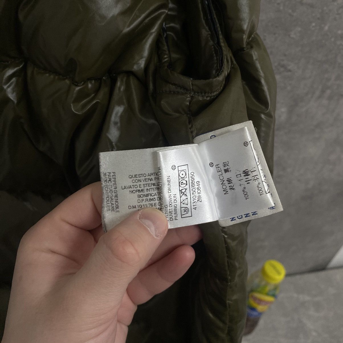 Moncler Moncler Puffer Jacket Big Logo Size US L / EU 52-54 / 3 - 17 Thumbnail