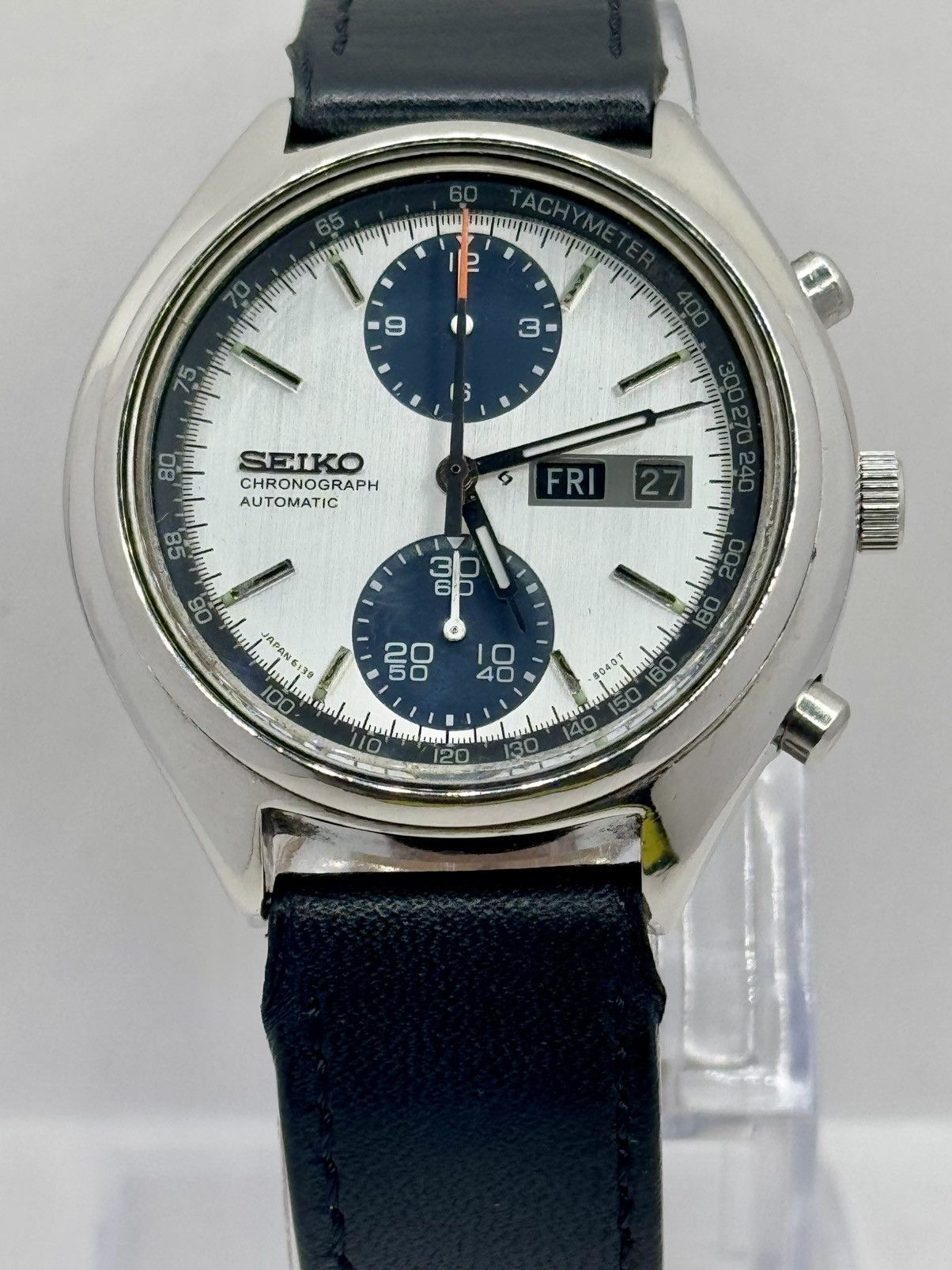 Seiko Vintage Seiko Automatic chronograph |6138 - 8020|Men’s watch Size 38 - 1 Thumbnail