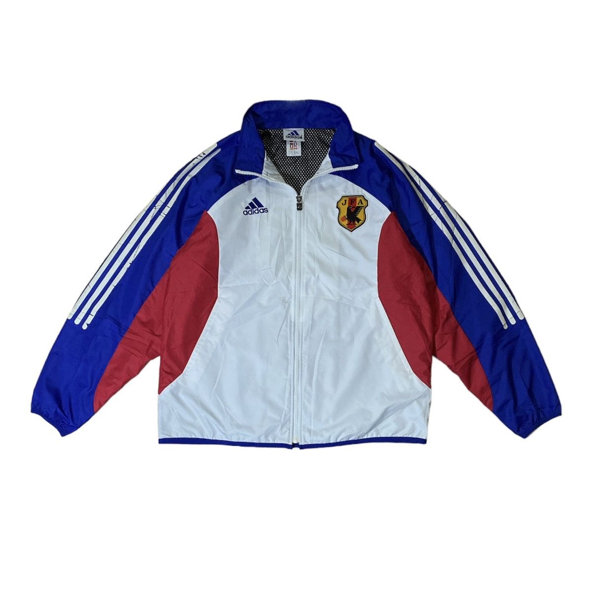 Adidas 2002 Adidas Japan JFA Track Jacket Size US M / EU 48-50 / 2 - 4 Thumbnail
