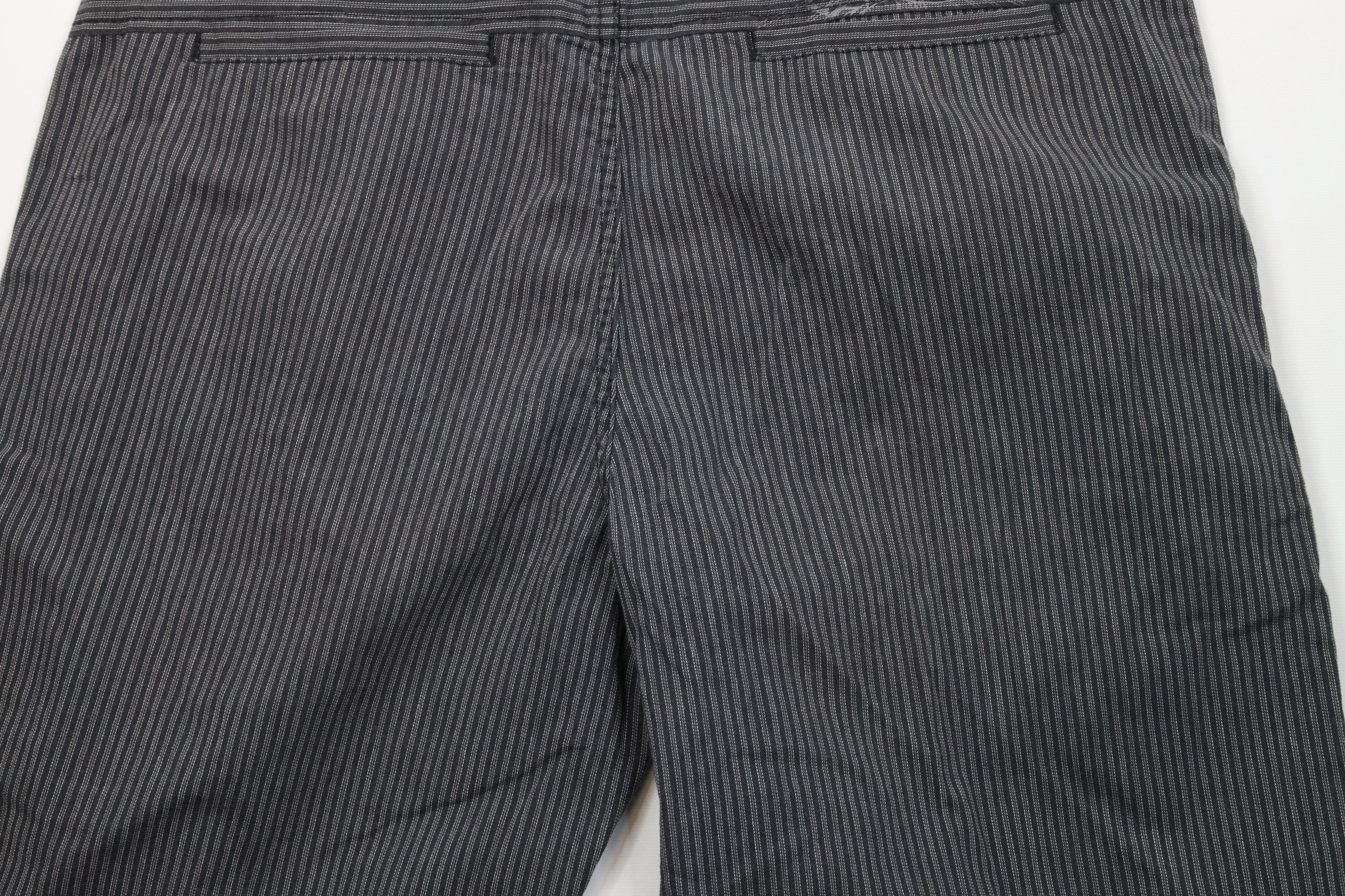 Vans Vintage Vans Skateboarding Striped Baggy Fit Shorts Gray Size US 38 / EU 54 - 12 Thumbnail