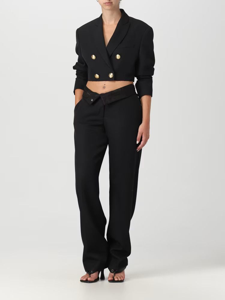 Palm Angels o1y1125 Blazer in Black Size XS / US 0-2 / IT 36-38 - 2 Thumbnail