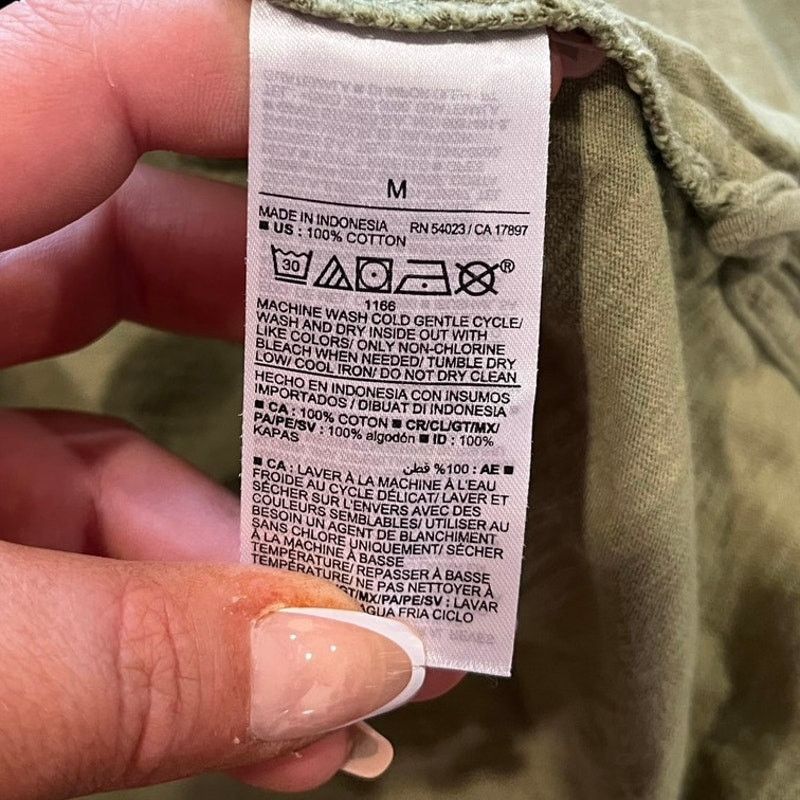 Old Navy Old Navy Sheath Dress Elastic Waist Short Sleeve Green M Size M / US 6-8 / IT 42-44 - 2 Thumbnail