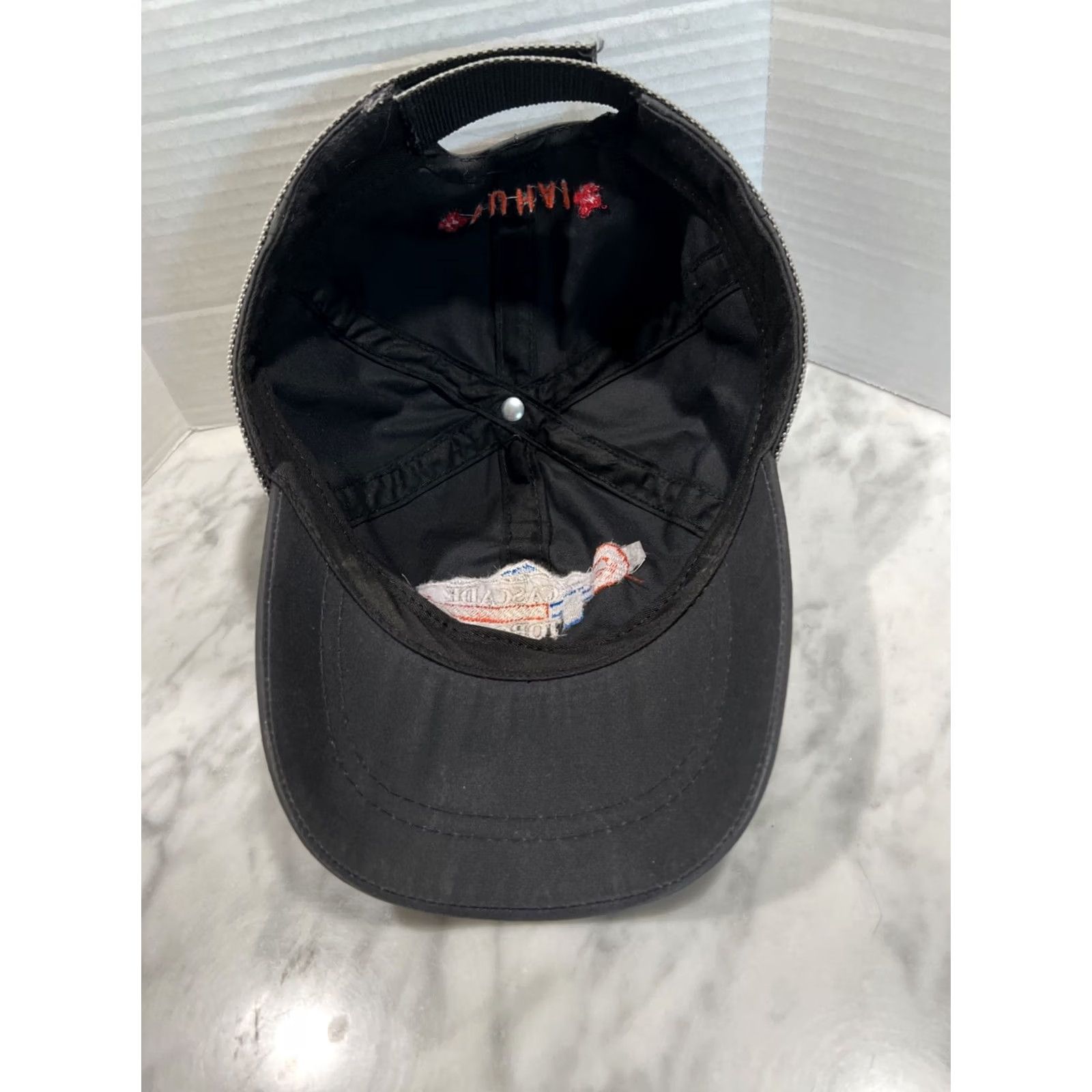 Vintage Cascade Rescue Geometric Snapback Hat Cap Adjustable Embroidered Black One Size Men Cap Size ONE SIZE - 7 Thumbnail