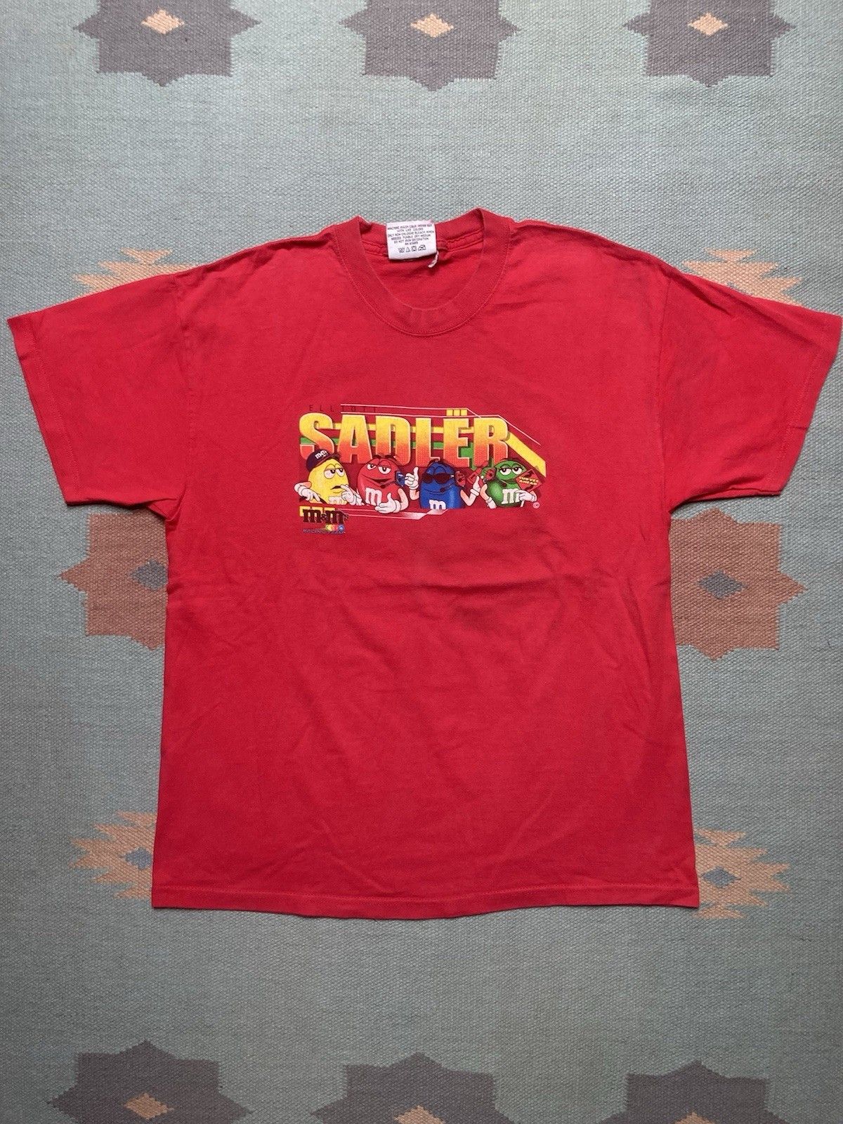 NASCAR × Vintage t shirt Elliot Sadler M&Ms racing team chase authentics M Size US M / EU 48-50 / 2 - 1 Thumbnail