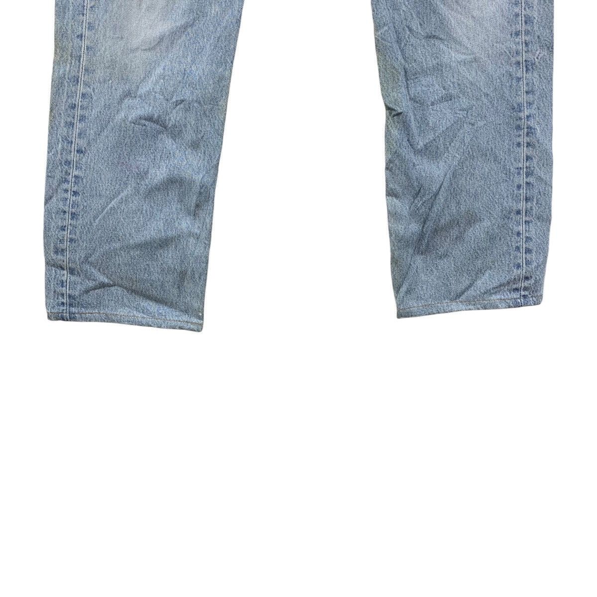 Levi's × Vintage Vintage LEVI’S lot501 distressed custom patchwork blue jeans Size US 32 / EU 48 - 11 Thumbnail