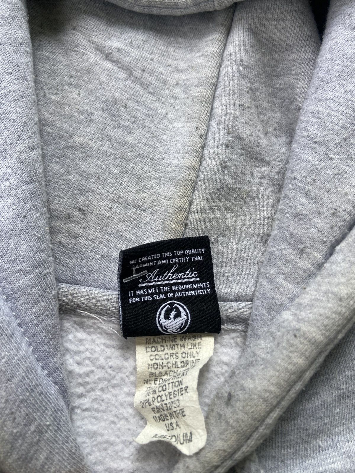 Hook-Ups Vintage 90s Dragon Skateboard hoodie Alien workshop skate Size US M / EU 48-50 / 2 - 4 Thumbnail