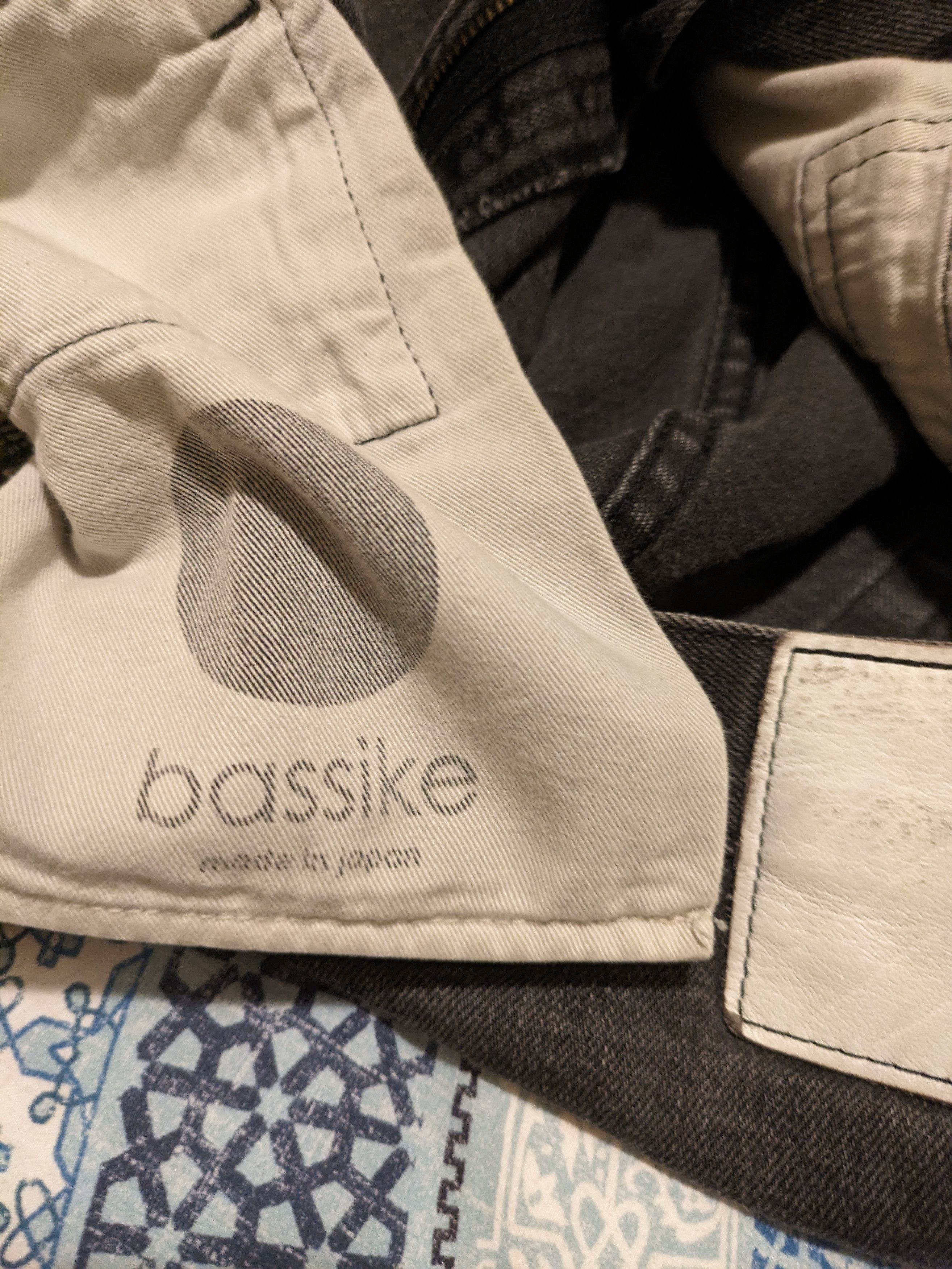 Bassike Japanese Denim Jeans Size US 32 / EU 48 - 3 Thumbnail