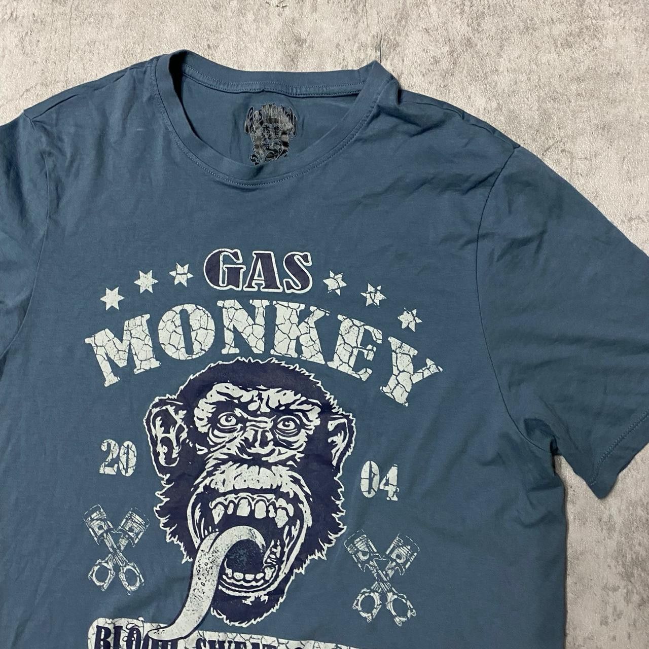 Other Blue Gas Monkey t-shirt #bikerstyle Size US L / EU 52-54 / 3 - 2 Thumbnail