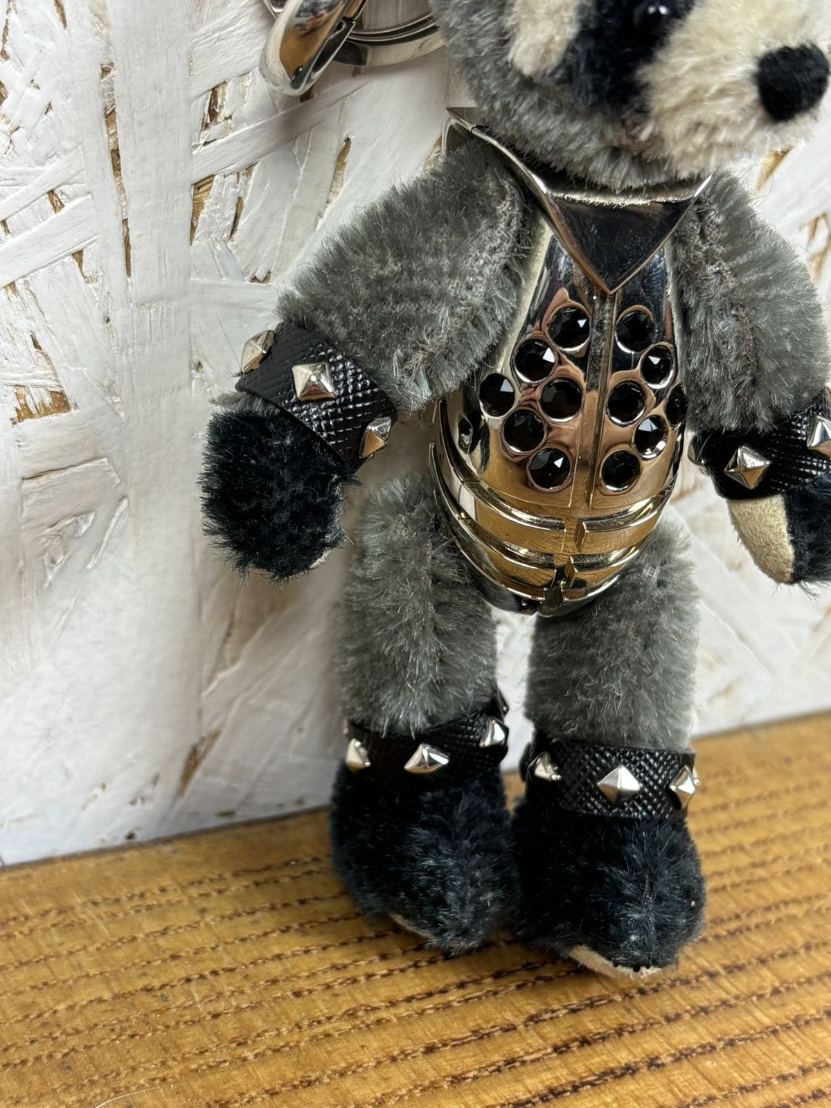 Prada Vintage Prada Racoon Bear Bag Charm Key Holder Size ONE SIZE - 4 Thumbnail