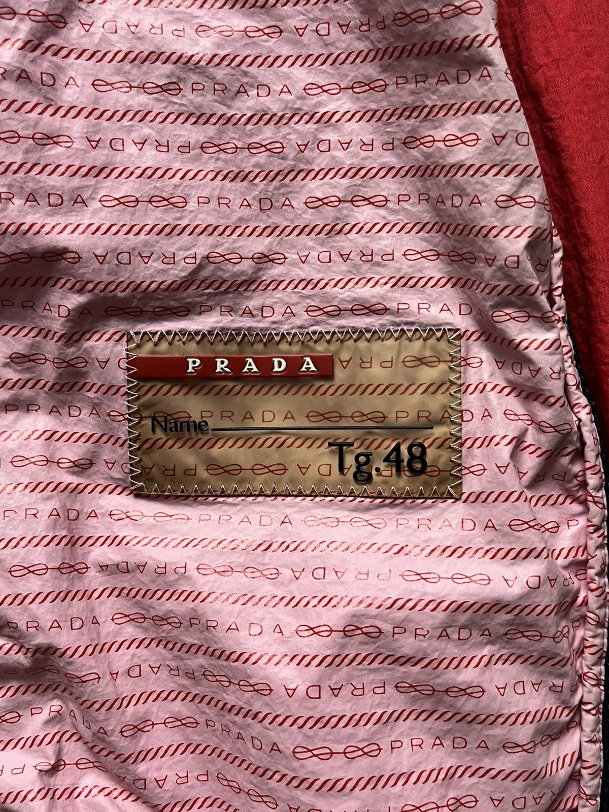 Prada Prada Milano FW10 Linea Rossa Nylon Windbreaker Jacket Size US M / EU 48-50 / 2 - 6 Thumbnail