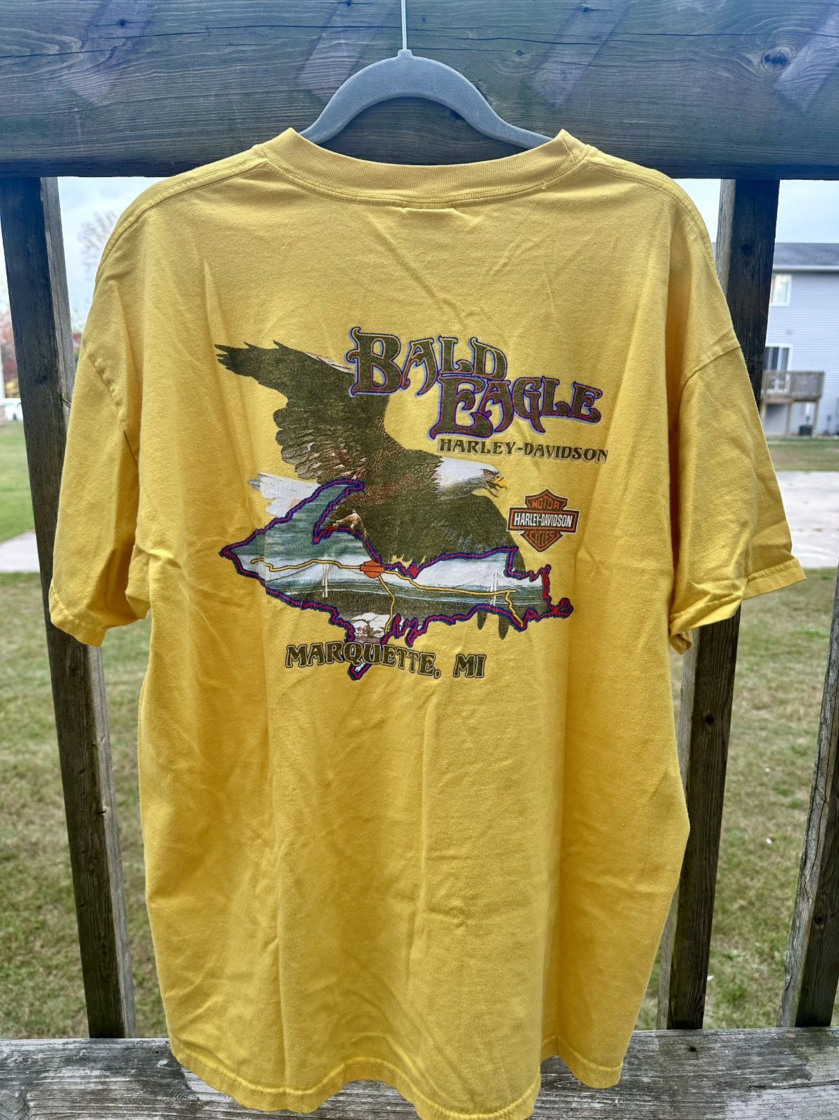 Other Vintage Michigan Harley Davidson Y2K Shirt Size US XL / EU 56 / 4 - 2 Thumbnail