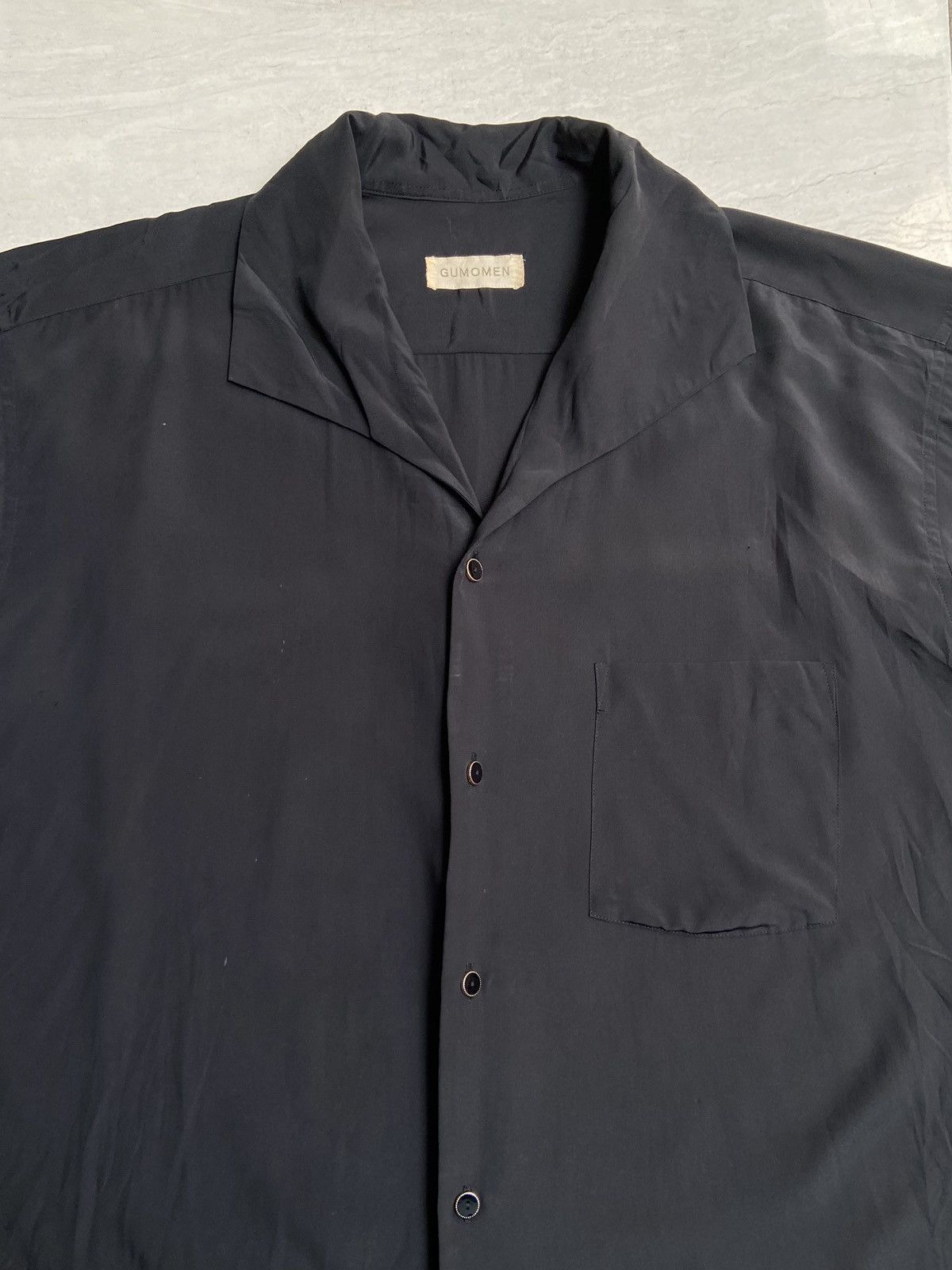 Designer × Japanese Brand GUMOMEN Black Shirt Size US M / EU 48-50 / 2 - 9 Thumbnail
