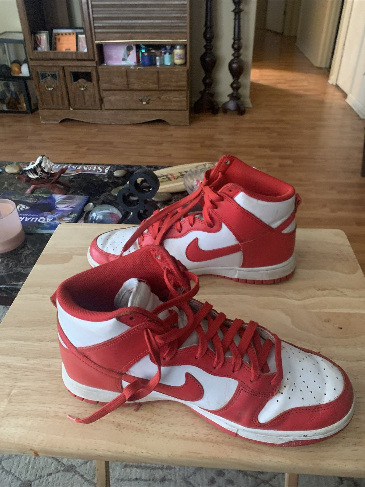 Nike dunk hi championship red Size US 9.5 / EU 42-43 - 4 Thumbnail
