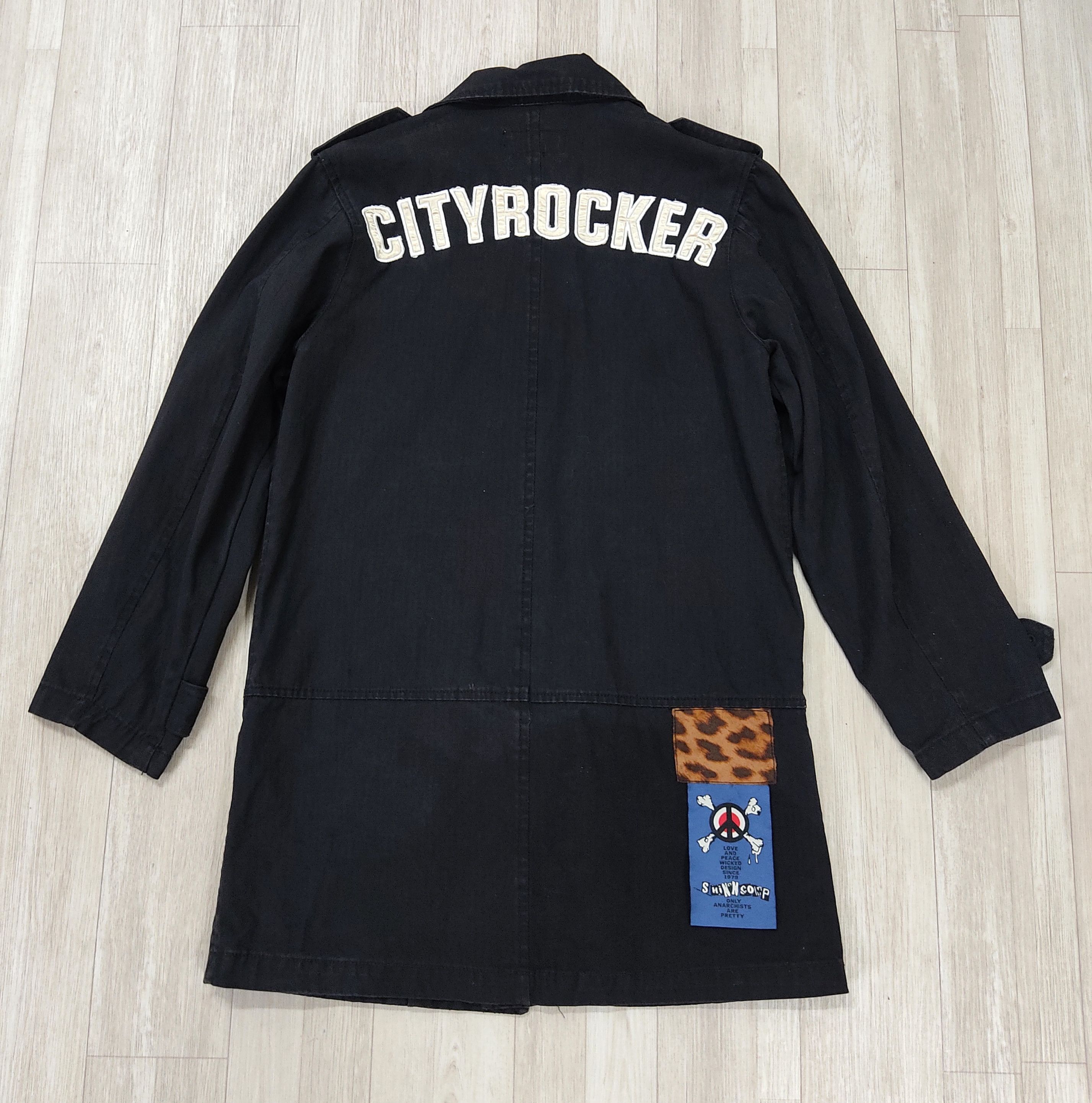 Japanese Brand SHIN AND COMPANY the Anarchist City Rocker Utility Jacket Size US S / EU 44-46 / 1 - 9 Thumbnail