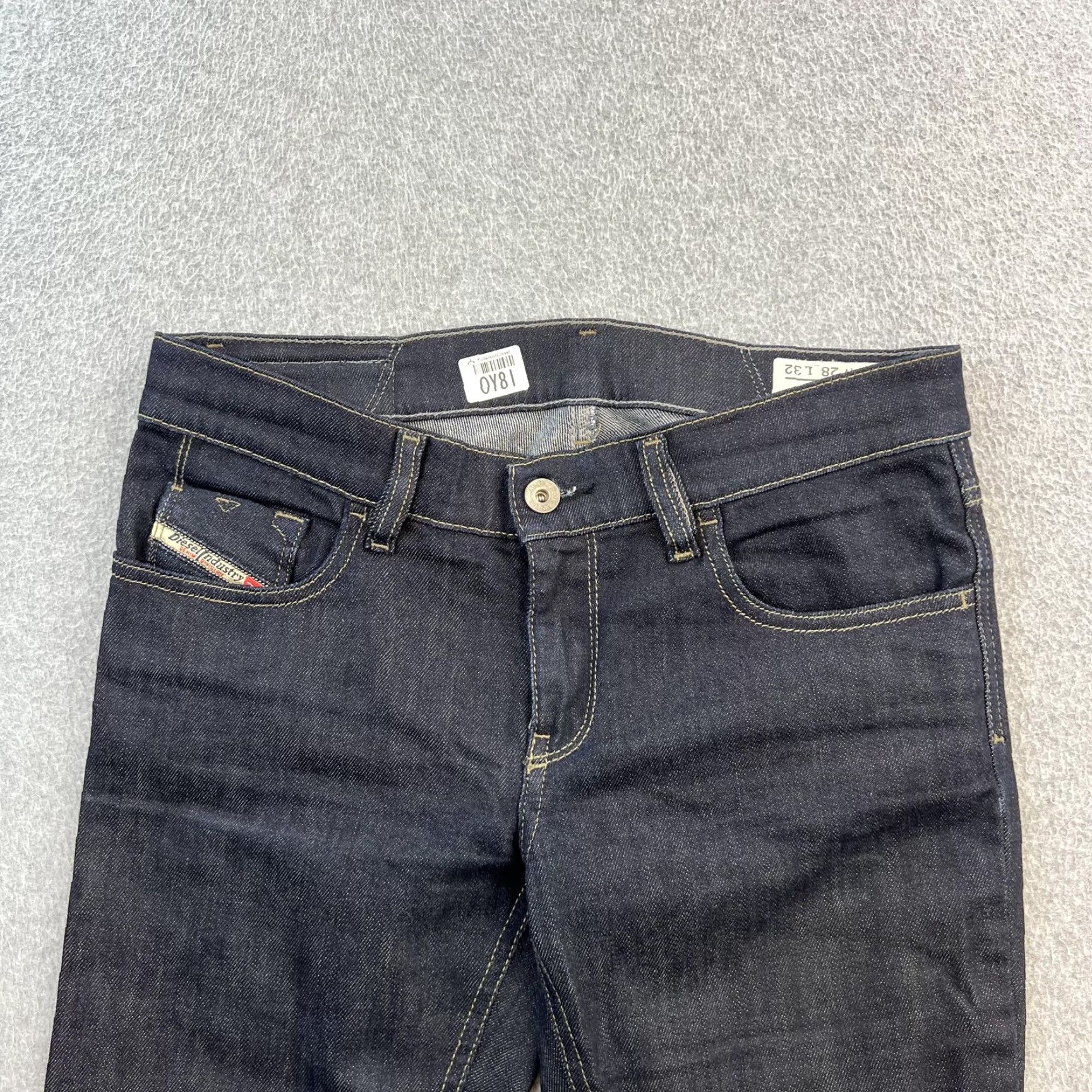 Diesel Diesel LIVY Jeans Womens 28 Blue Dark Wash Skinny Stretch Denim Classic Size 28" / US 6 / IT 42 - 4 Thumbnail