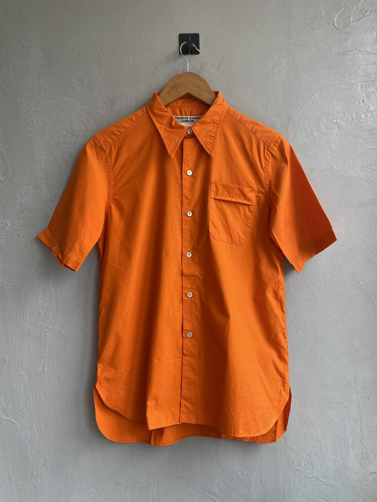 Katharine Hamnett London Katharine Hamnett London Orange Shirt Size US M / EU 48-50 / 2 - 1 Thumbnail