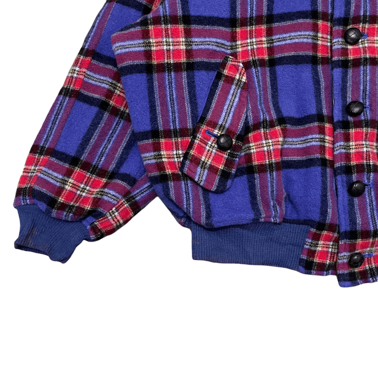 PERSON'S Vintage Person's Checkered Hooded Bomber Jacket Size US M / EU 48-50 / 2 - 3 Thumbnail