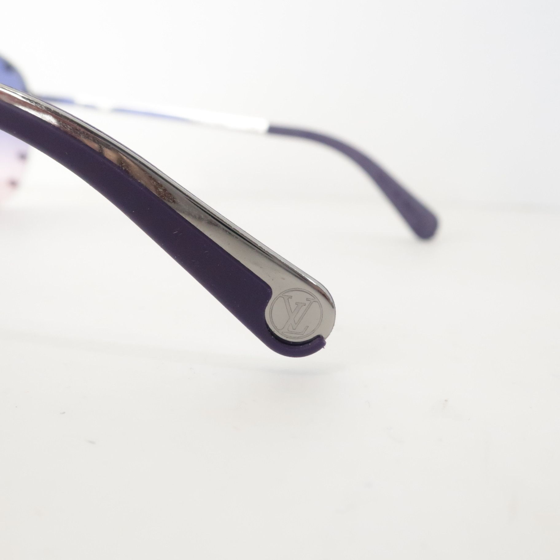 Louis Vuitton Louis Vuitton Pink Violet Party Sunglasses Size ONE SIZE - 10 Thumbnail