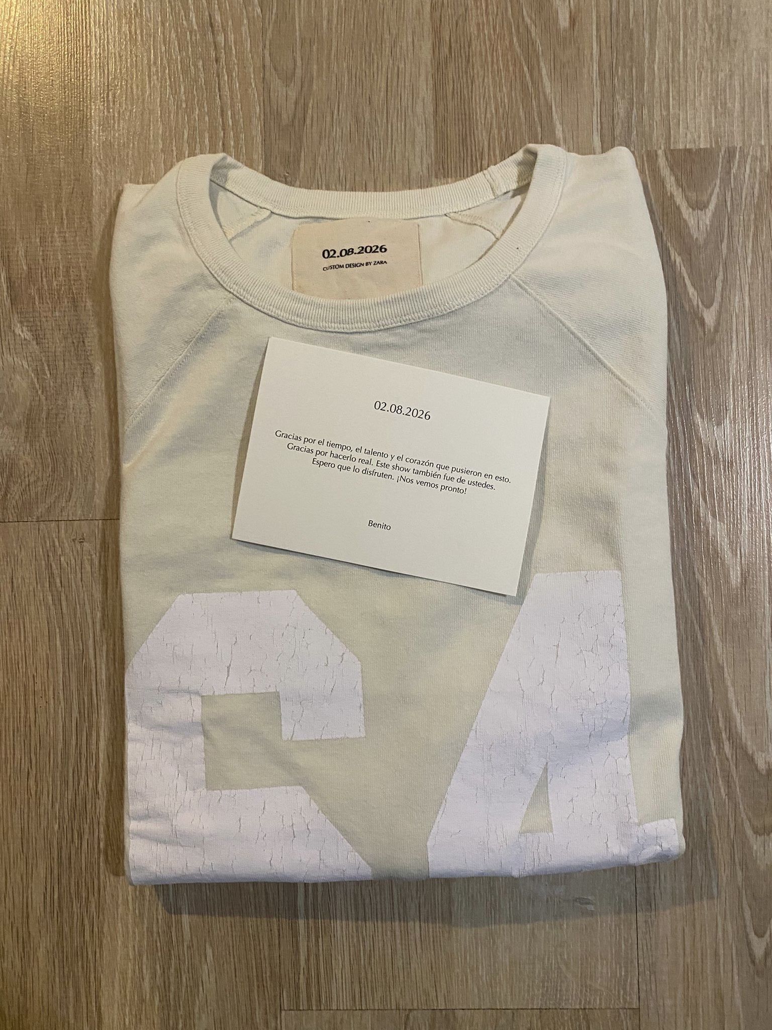 Zara Bad Bunny x Zara Exclusive 64 Ocasio Super Bowl 02.08.2026 Size US L / EU 52-54 / 3 - 2 Thumbnail
