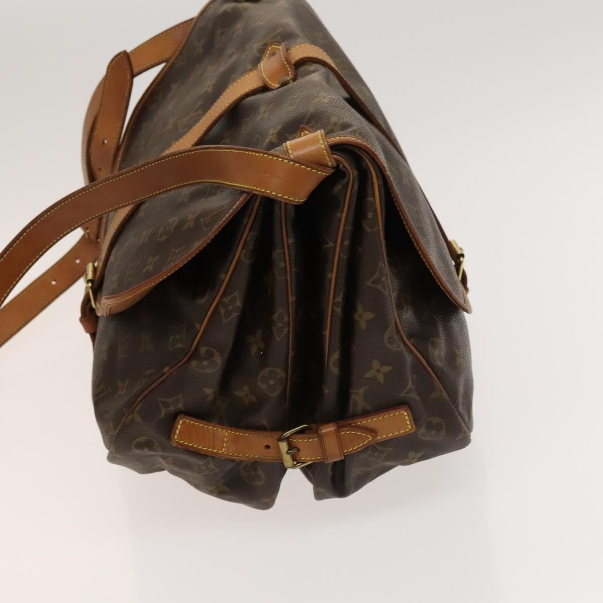 Louis Vuitton LOUIS VUITTON Monogram Saumur 35 Shoulder Bag M42254 Size ONE SIZE - 3 Thumbnail