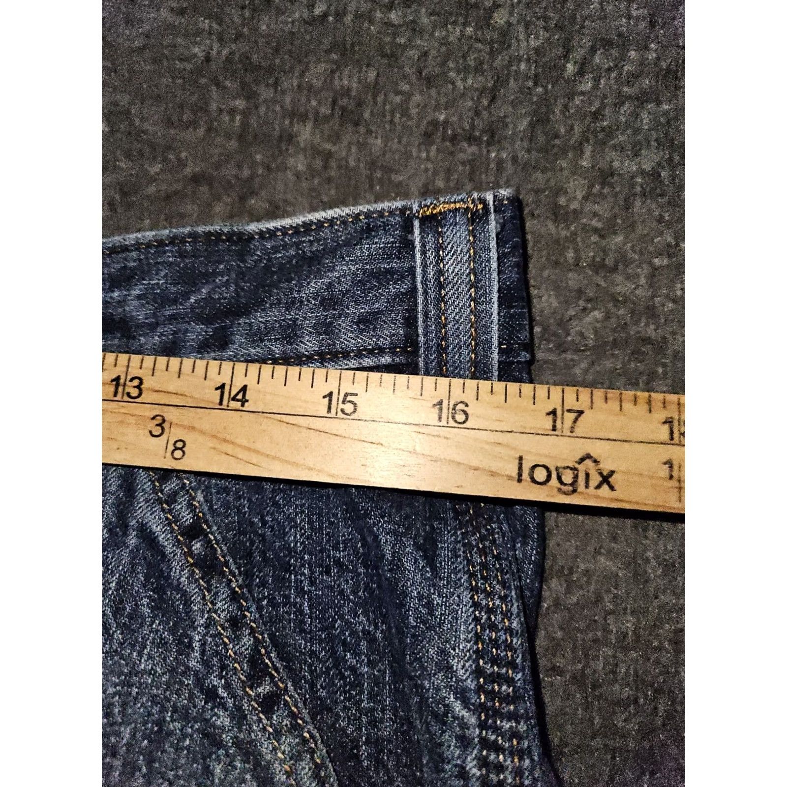Carhartt Carhartt Jeans Men 32x34 Loose Fit Carpenter Blue Straight Denim Workwear Regular Rise Mid 32 Inseam Mens Size US 32 / EU 48 - 4 Thumbnail