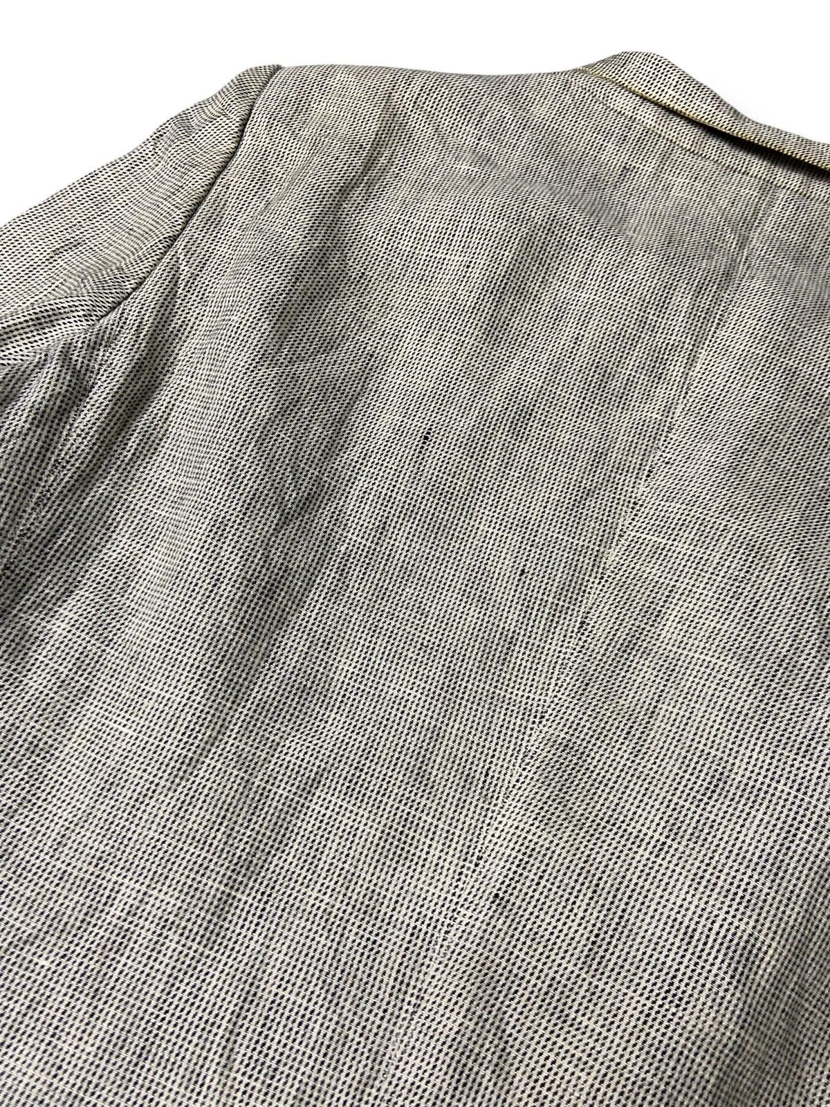 Max Mara Vintage Max Mara Crop Linen Blazer (152) Size XXS / US 00 / IT 34 - 5 Thumbnail