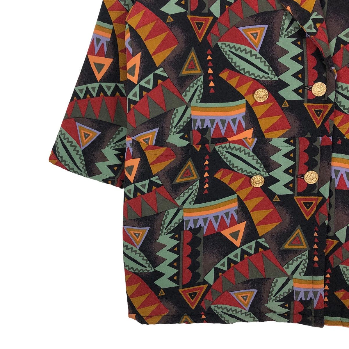 Japanese Brand 🔥Vintage Full Print Button Jacket Navajo Native Kapital Size US M / EU 48-50 / 2 - 4 Thumbnail