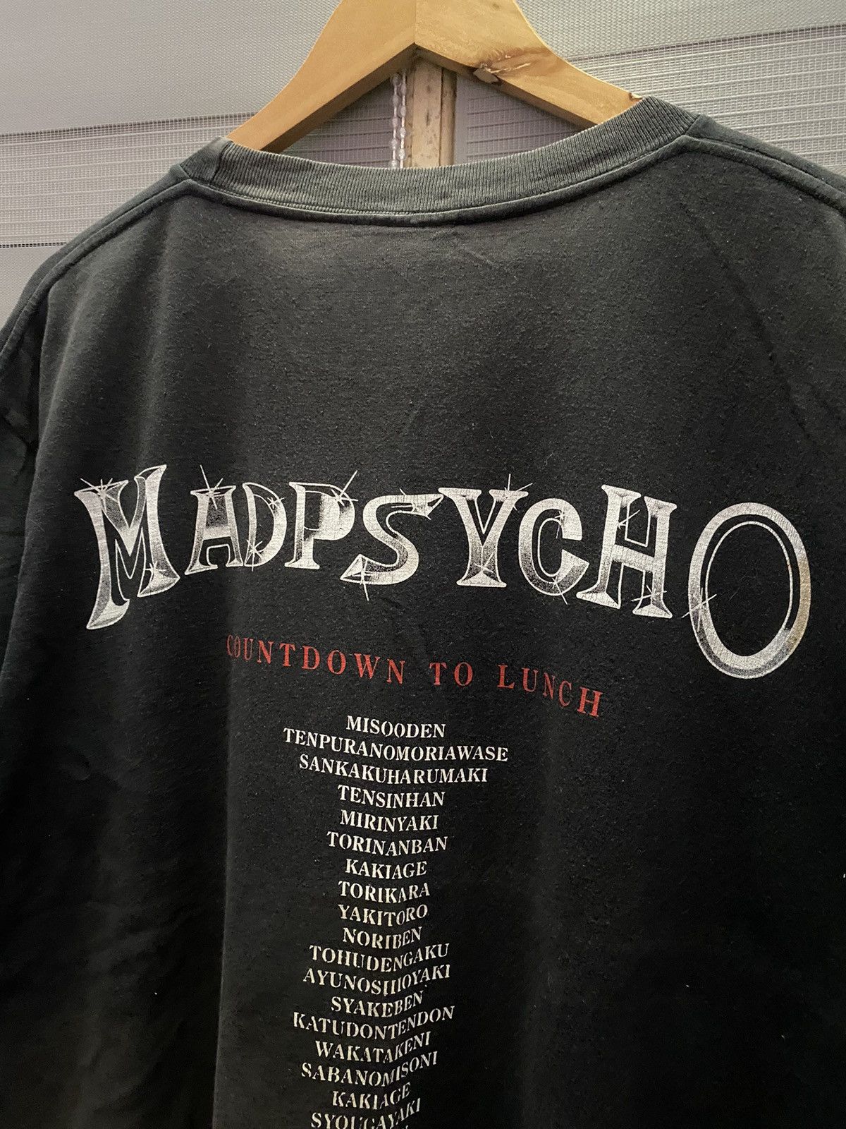 Band Tees Sun Faded Grunge Japanese Band Madpsycho Forever Wild Size US L / EU 52-54 / 3 - 6 Thumbnail