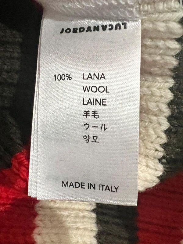 JordanLuca Oversize Striped Ladder-Stitch Turtleneck Sweater Size US S / EU 44-46 / 1 - 7 Thumbnail