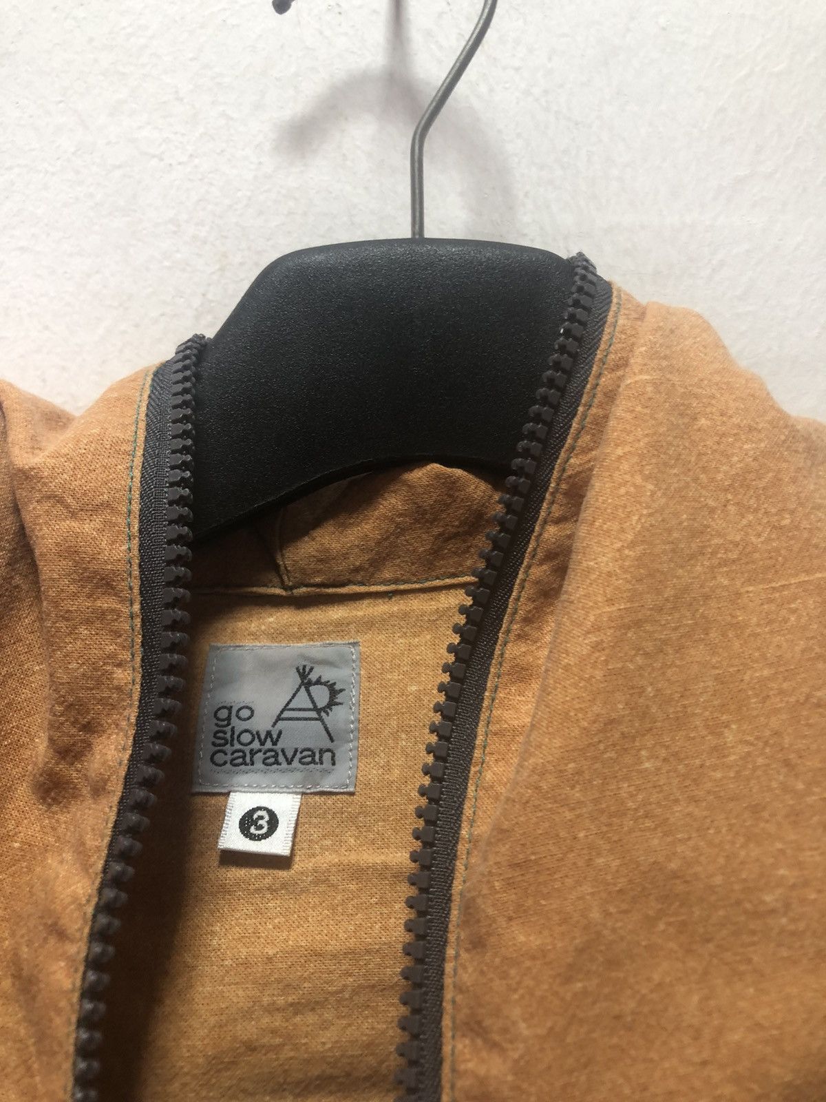 go slow caravan GO SLOW CARAVAN Jacket Hoodie Full Zip Size US M / EU 48-50 / 2 - 3 Thumbnail