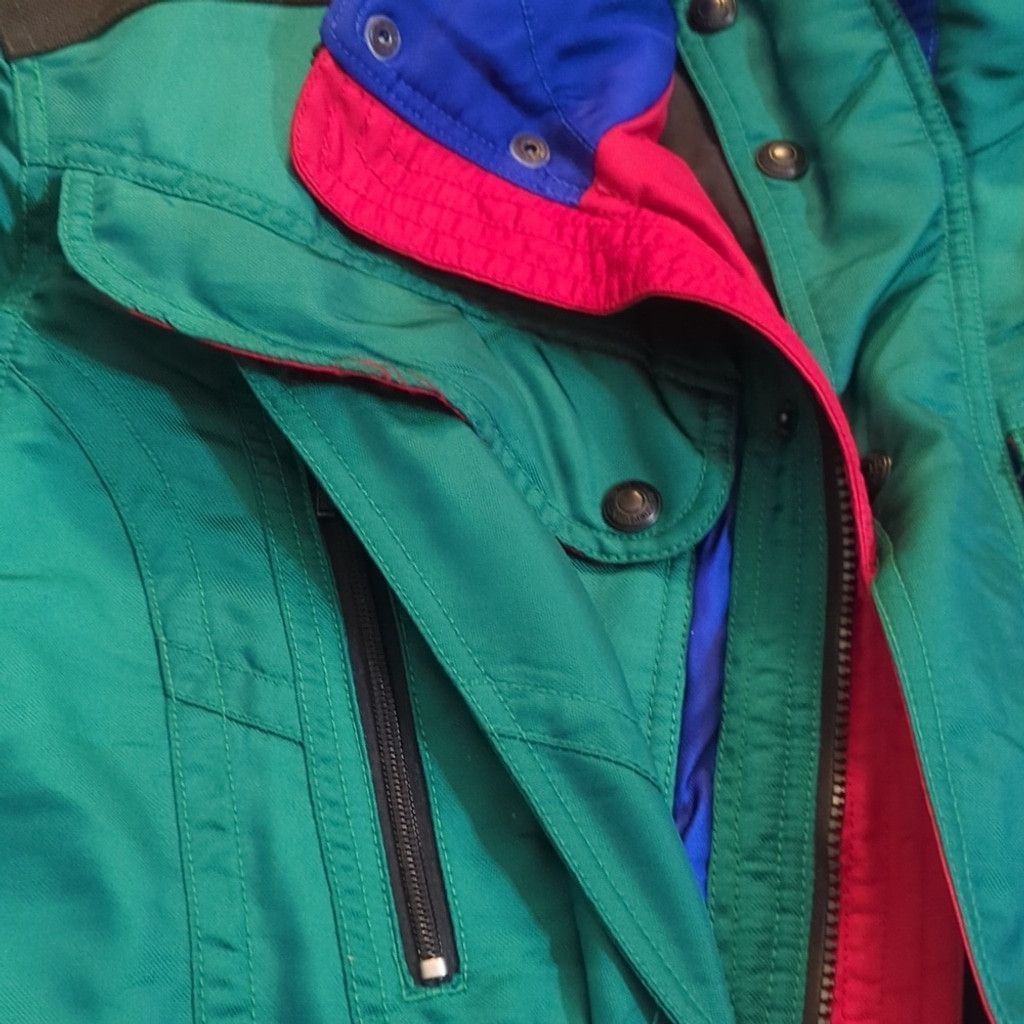 Vintage Vintage Ski Snowboard Technical Jacket 44 XL 90s green parka Size US XL / EU 56 / 4 - 11 Thumbnail