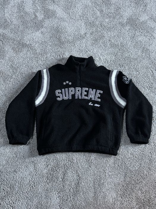 Supreme Supreme Arc Half Zip Fleece Pullover | Grailed