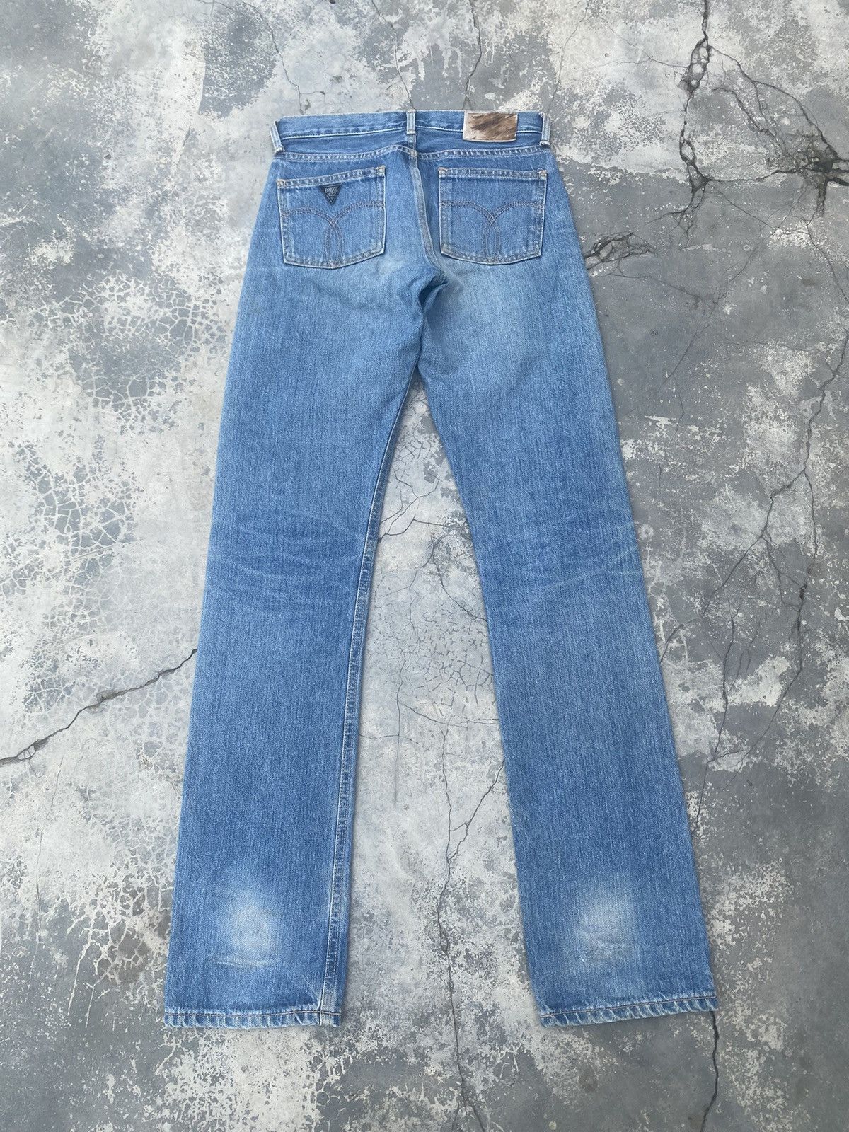 Fiorucci FIORUCCI Distressed Selvedge Jeans Size 27" / US 4 / IT 40 - 3 Thumbnail