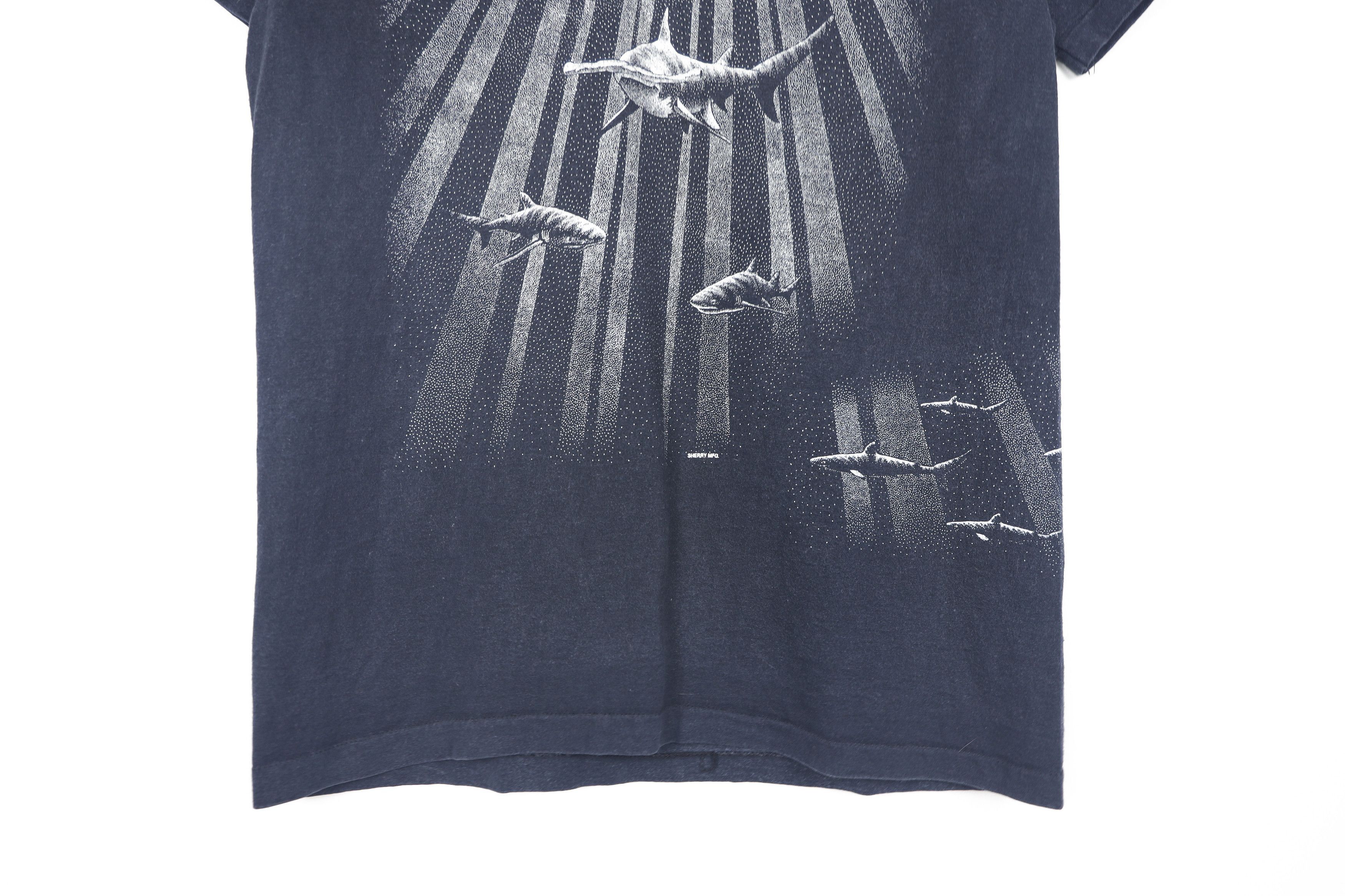 Vintage Vintage Sherry Miami Seaquarium 3D Graphic Crew Tee T-shirt Size US S / EU 44-46 / 1 - 3 Thumbnail