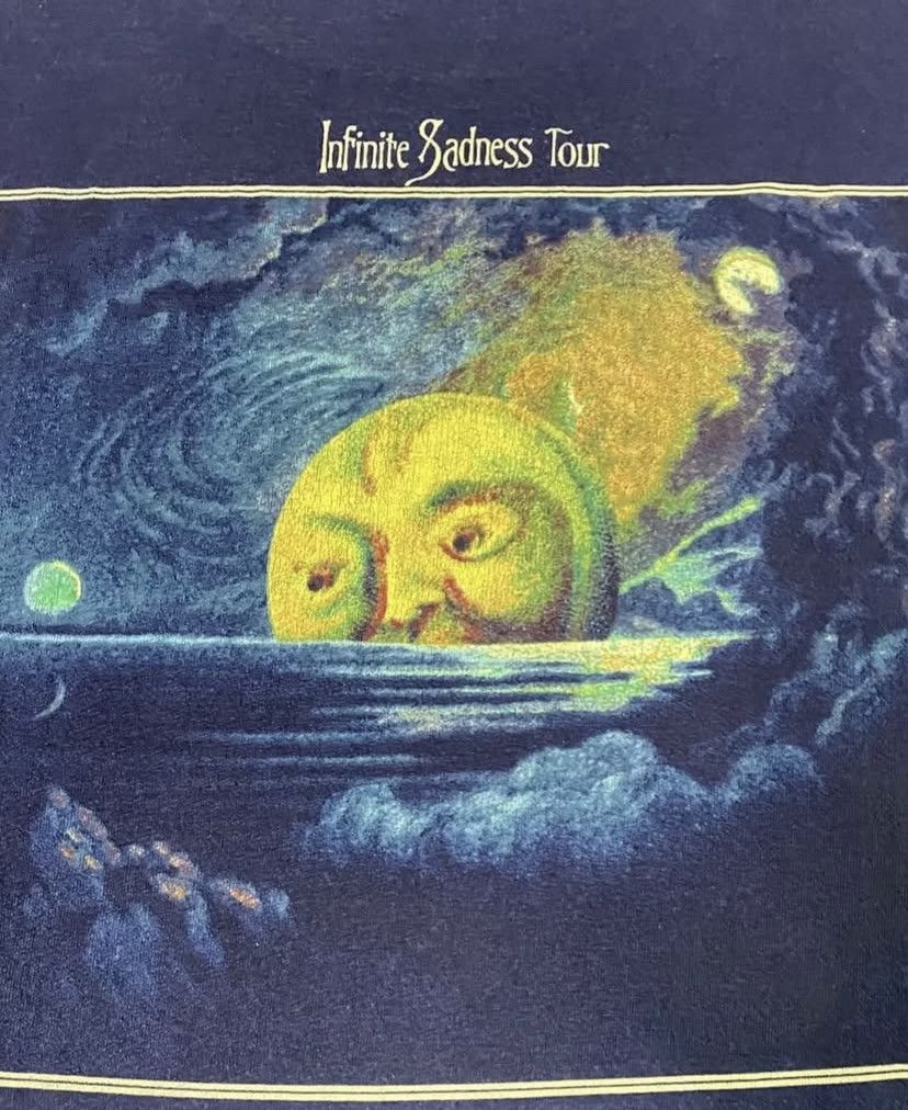 Vintage 💎RARE💎SMASHING PUMPKINS MELLON COLLIE 1995 Size US L / EU 52-54 / 3 - 4 Thumbnail