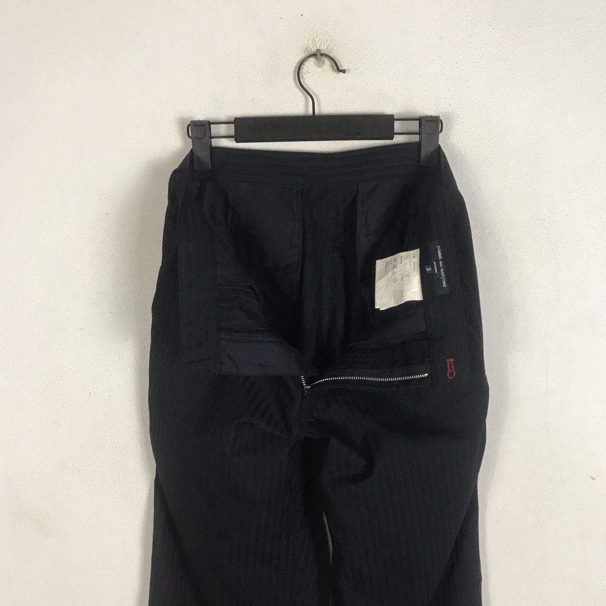 Comme des Garcons Homme AD2008 Comme des Garçons Homme Archive Black Trousers Size US 32 / EU 48 - 9 Thumbnail