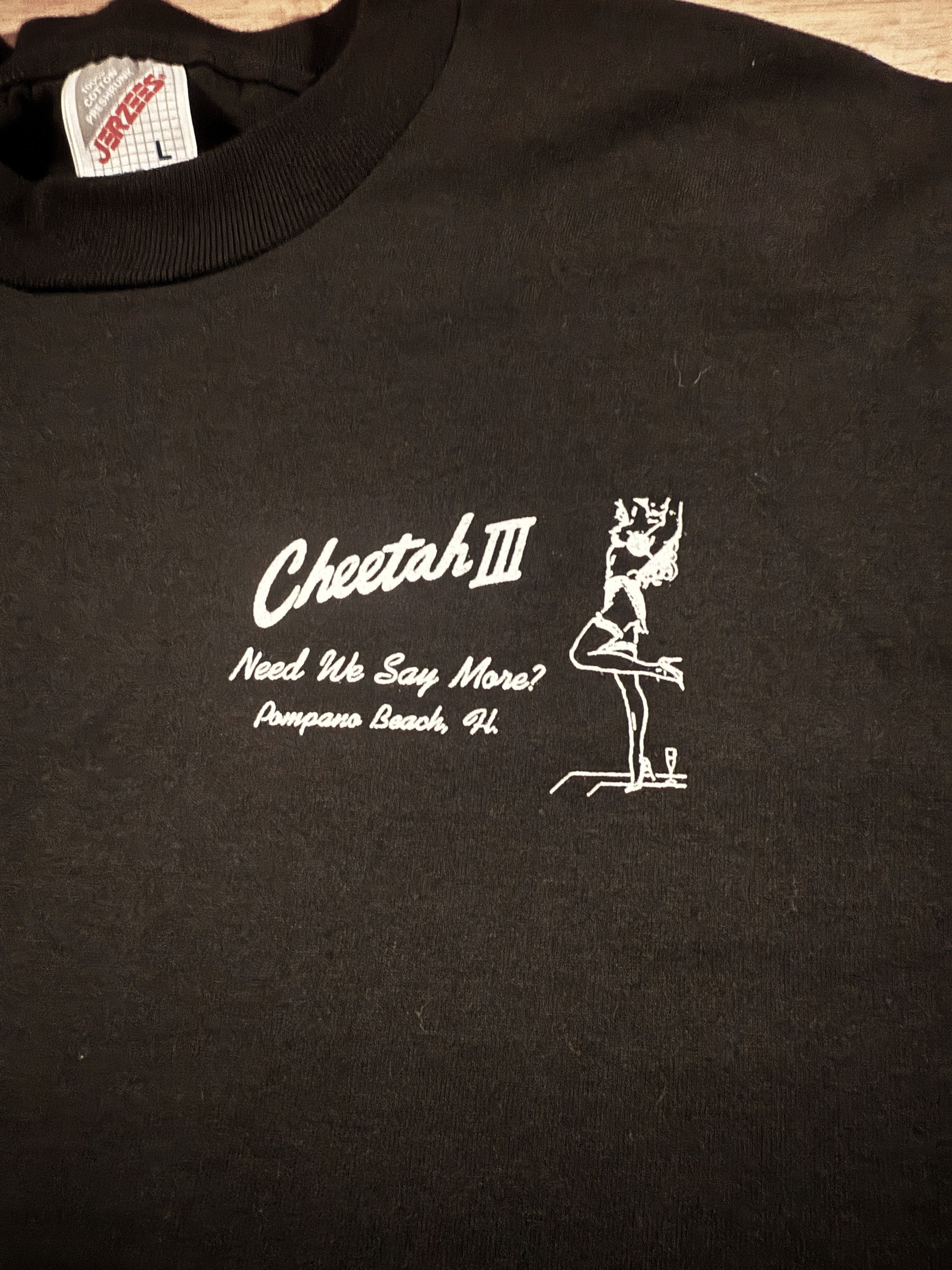 Vintage Cheetah Strip Club L 90s Vintage Shirt Pinup 3D Emblem 1of1 Size US L / EU 52-54 / 3 - 4 Thumbnail