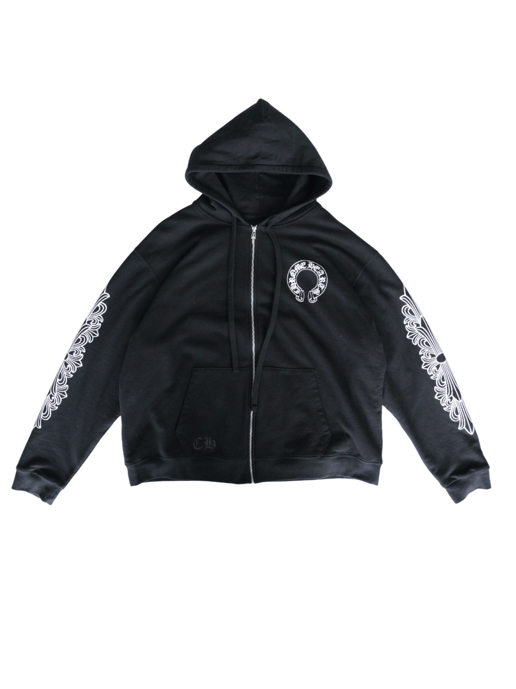 Chrome Hearts Chrome Hearts Thermal Floral Horseshoe Zip Up Size US XL / EU 56 / 4 - 2 Thumbnail