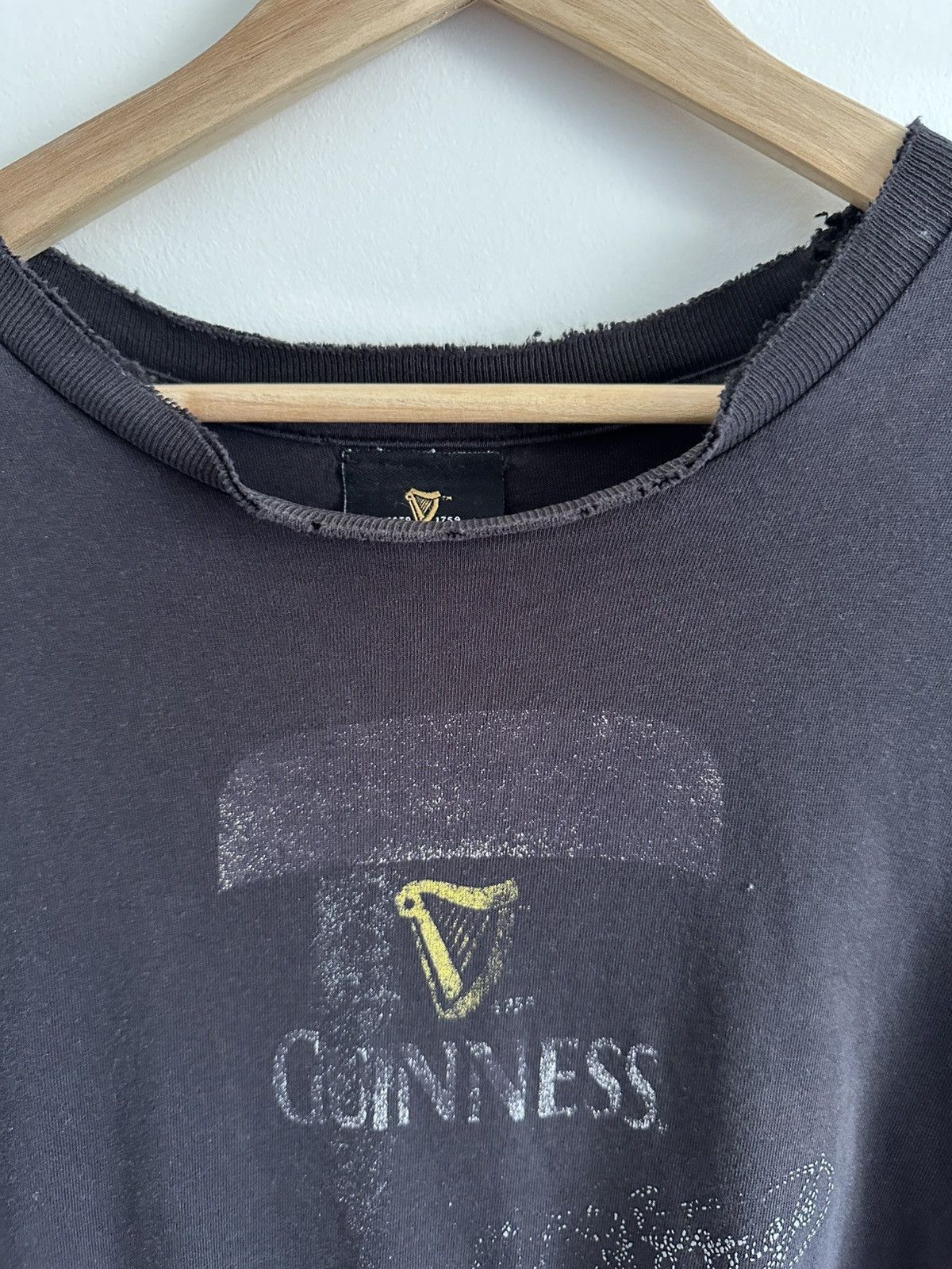 Other Vintage Guinness Oversized Tee Size US XL / EU 56 / 4 - 2 Thumbnail