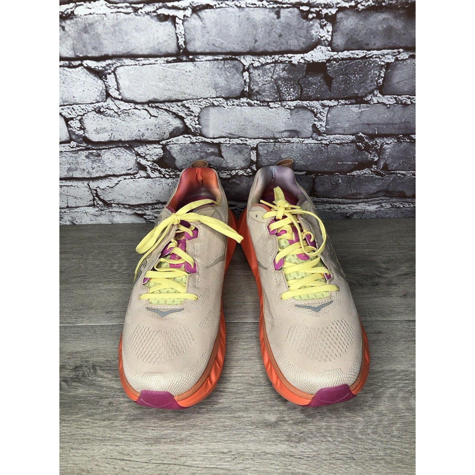 Hoka Hoka One One Elevon 2 Mental Health Sand Camelia Running Sho Size US 12 / IT 42 - 14 Thumbnail