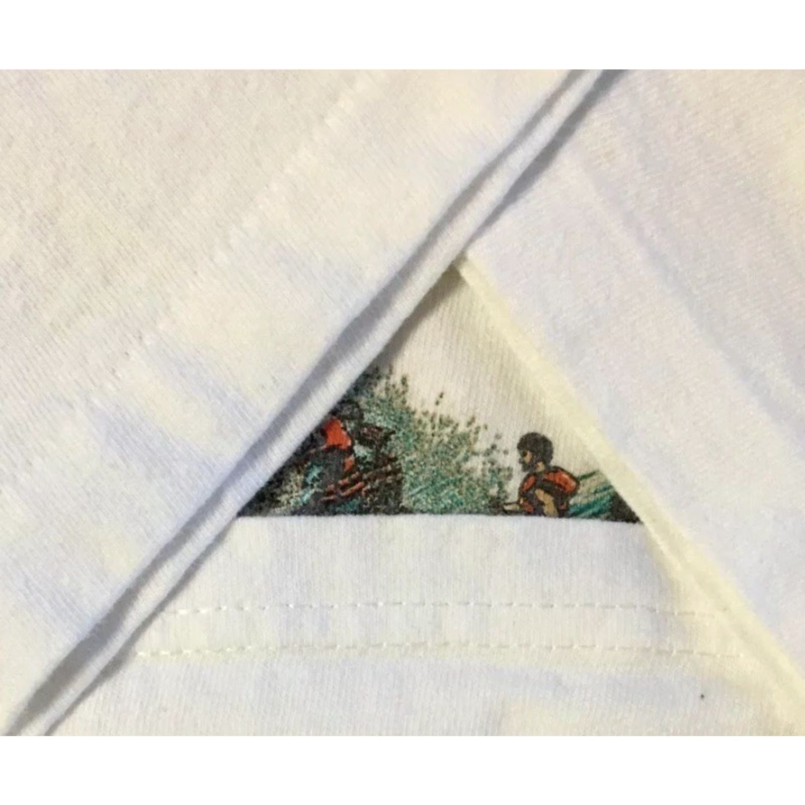 Vintage VINTAGE South Fork Whitewater Rafting Shirt XL Men T-Shirt 90s Grunge White Short Sleeve Beach Vintage 80s USA Rocky Marine Biker College Humor Size US XL / EU 56 / 4 - 6 Thumbnail