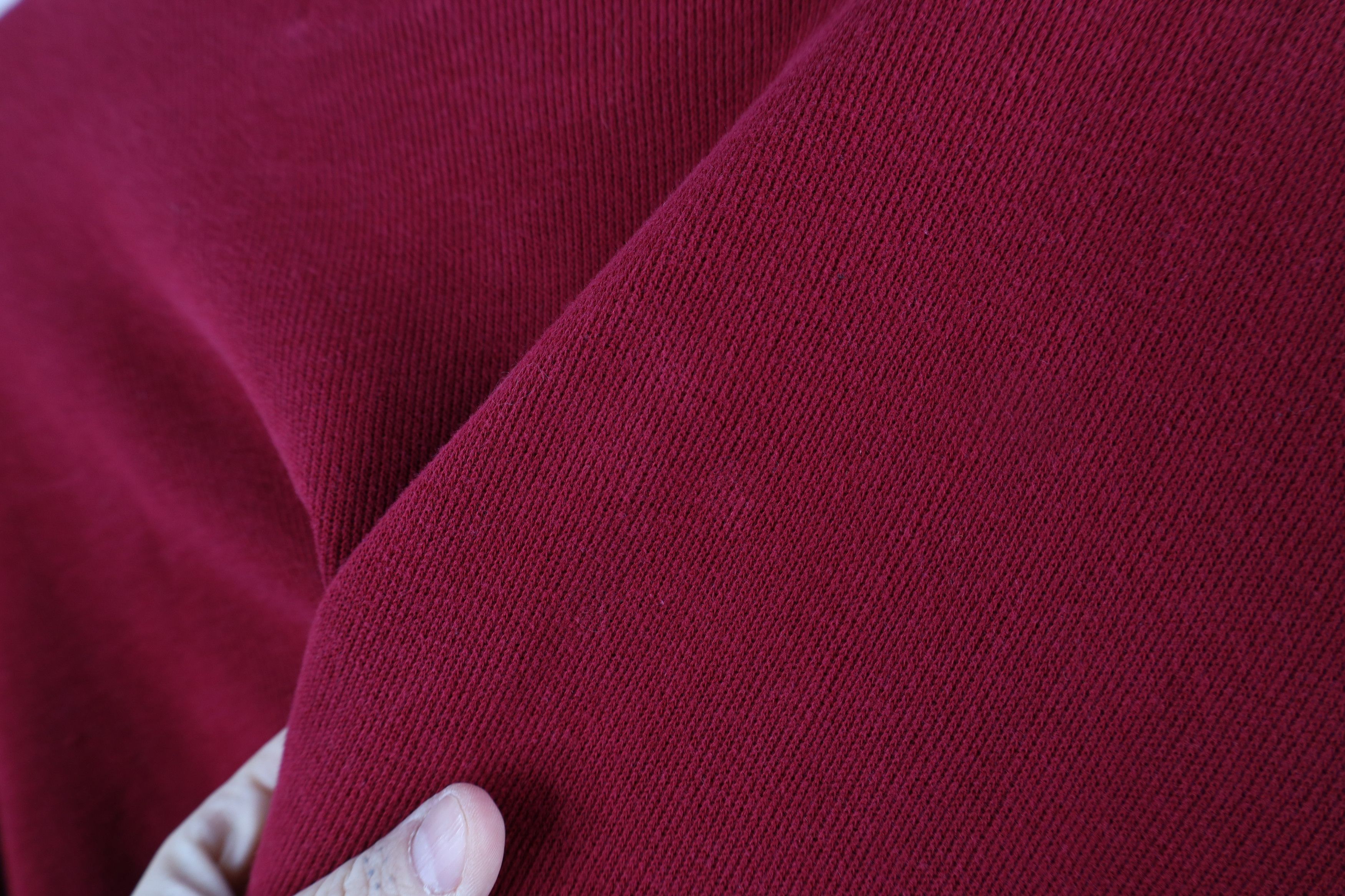 Gap × Vintage Vintage Y2K 2000 Gap Ribbed Knit Long Sleeve T-Shirt Red Size US L / EU 52-54 / 3 - 9 Thumbnail