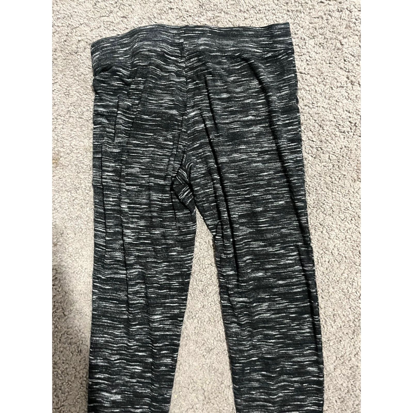 Vintage Gap Fit Spacedye Black Leggings Womens Size Medium Size 32" / US 10 / IT 46 - 4 Thumbnail