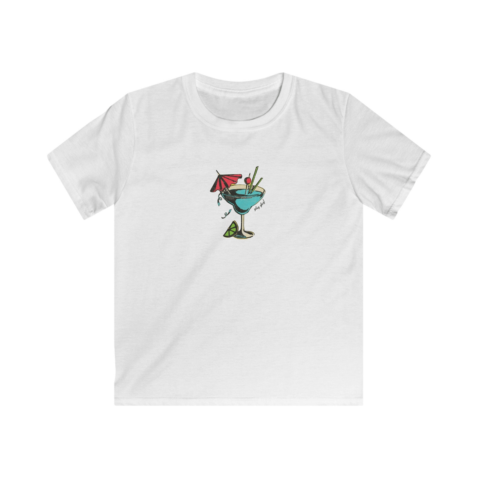 Other Retro Cocktail Women’s Baby Tee Size S / US 4 / IT 40 - 3 Thumbnail