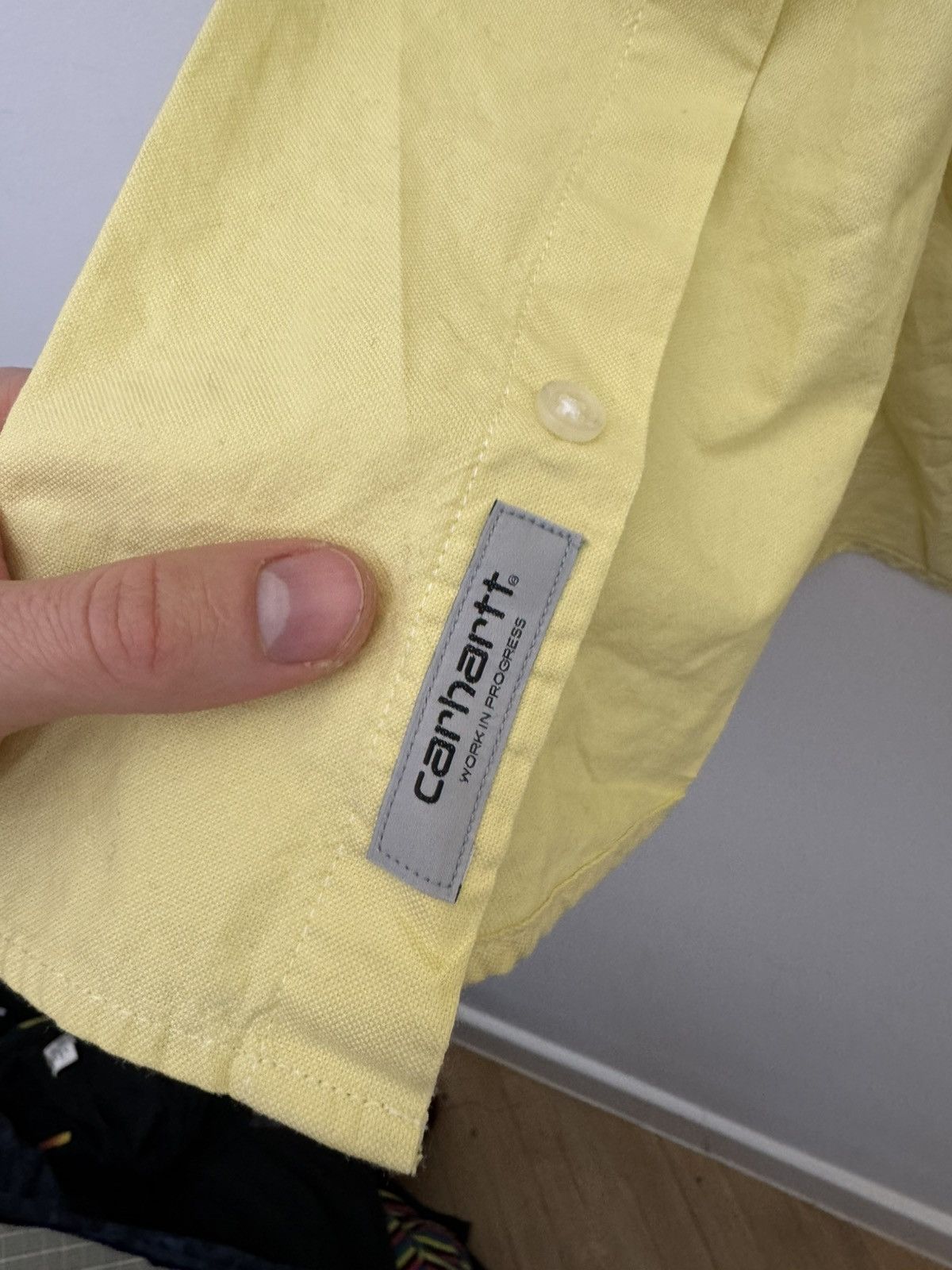 Carhartt Vintage CARHARTT Bowling Shirt button up oversize yellow Size US XXL / EU 58 / 5 - 5 Thumbnail