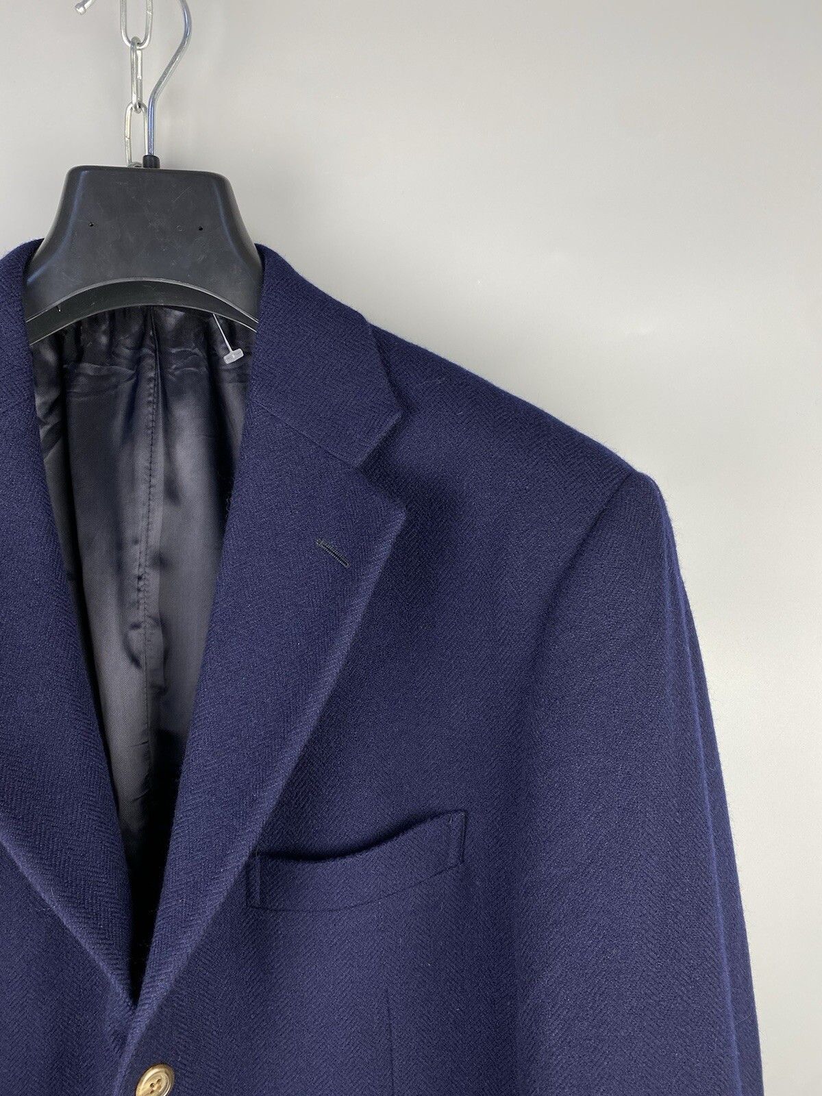 Polo Ralph Lauren Polo Ralph Lauren Cashmere Button Blazer Jacket Size 44R - 6 Thumbnail