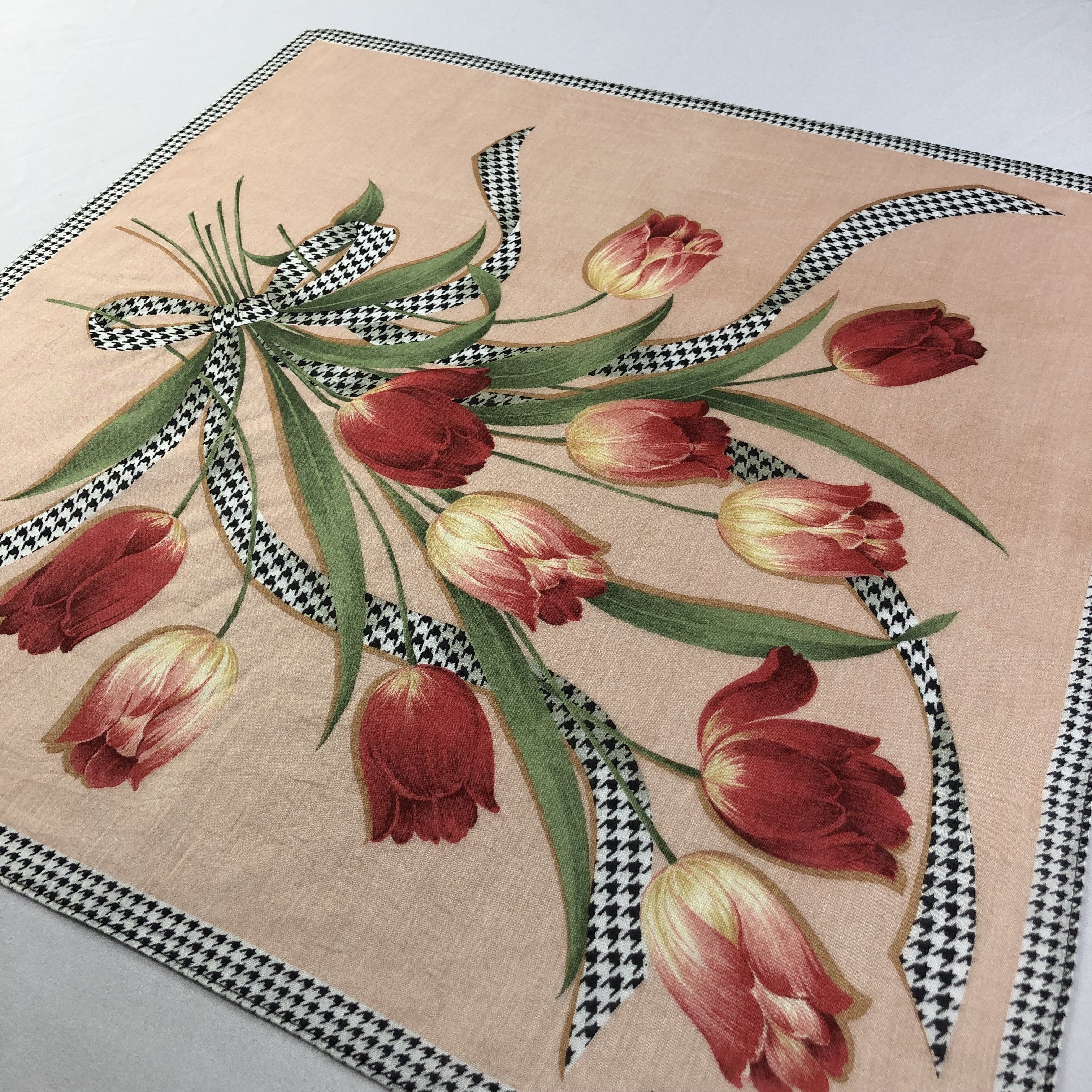 Mr. Junko × Vintage Junko Koshino Handkerchief Neckerchief Bandana H1927 Size ONE SIZE - 3 Thumbnail