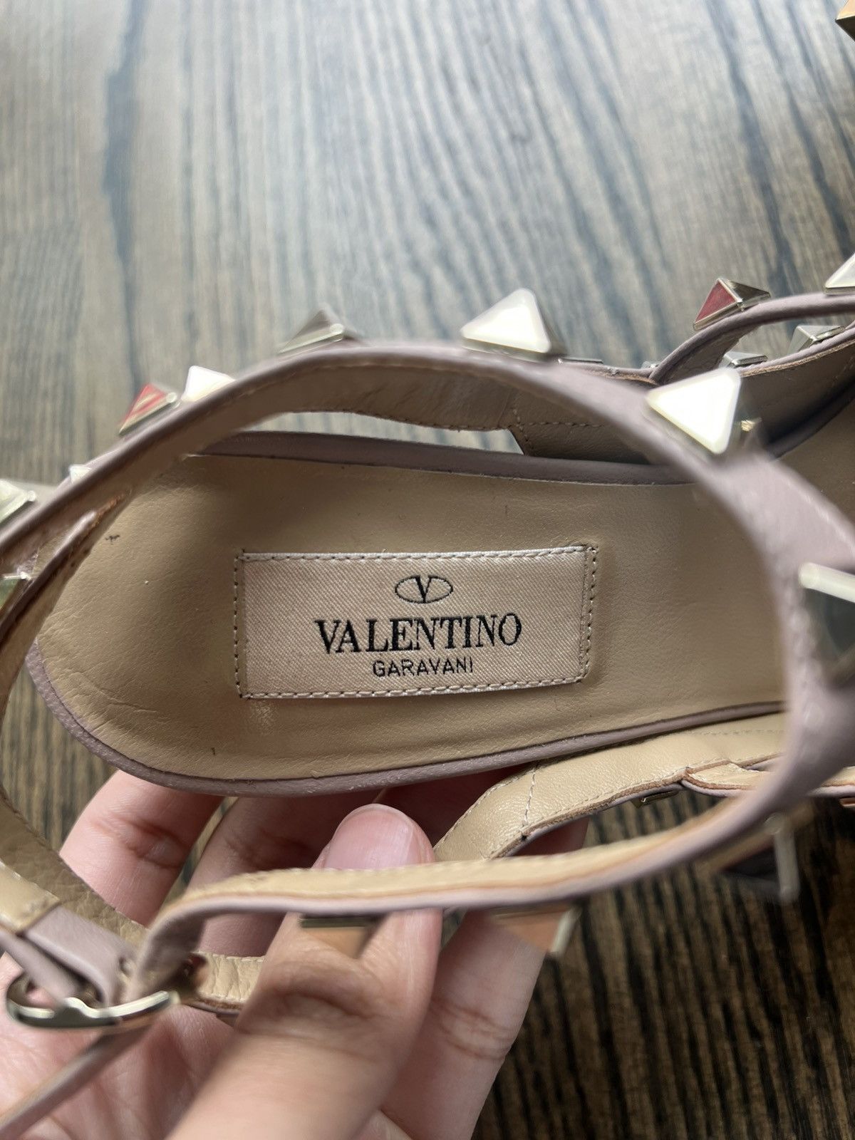 Valentino Valentino RockStud Ankle Heels Size US 7.5 / IT 37.5 - 4 Thumbnail